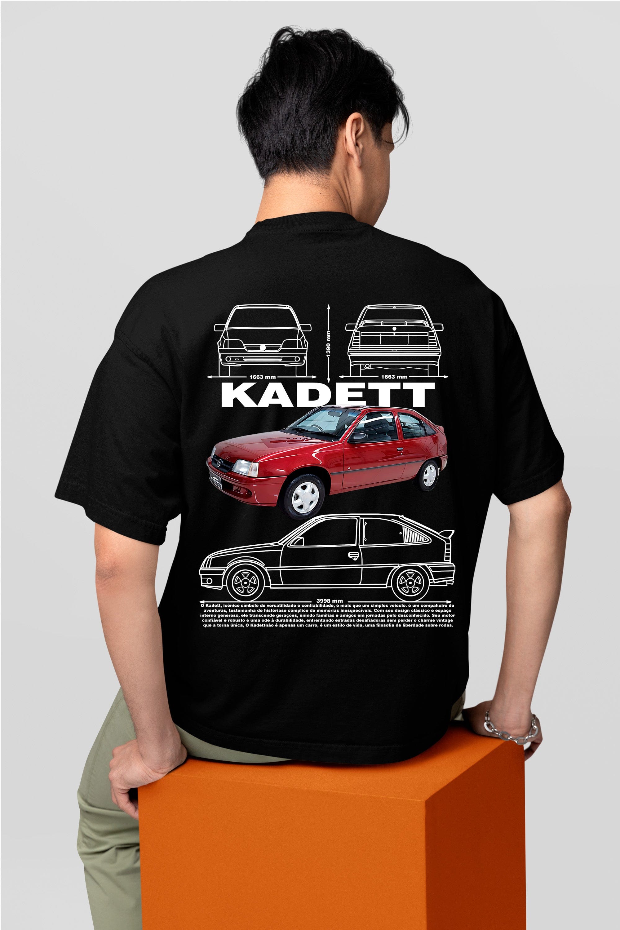 Camiseta Chevrolet Kadett - GTS115 - Loja GTS Customs