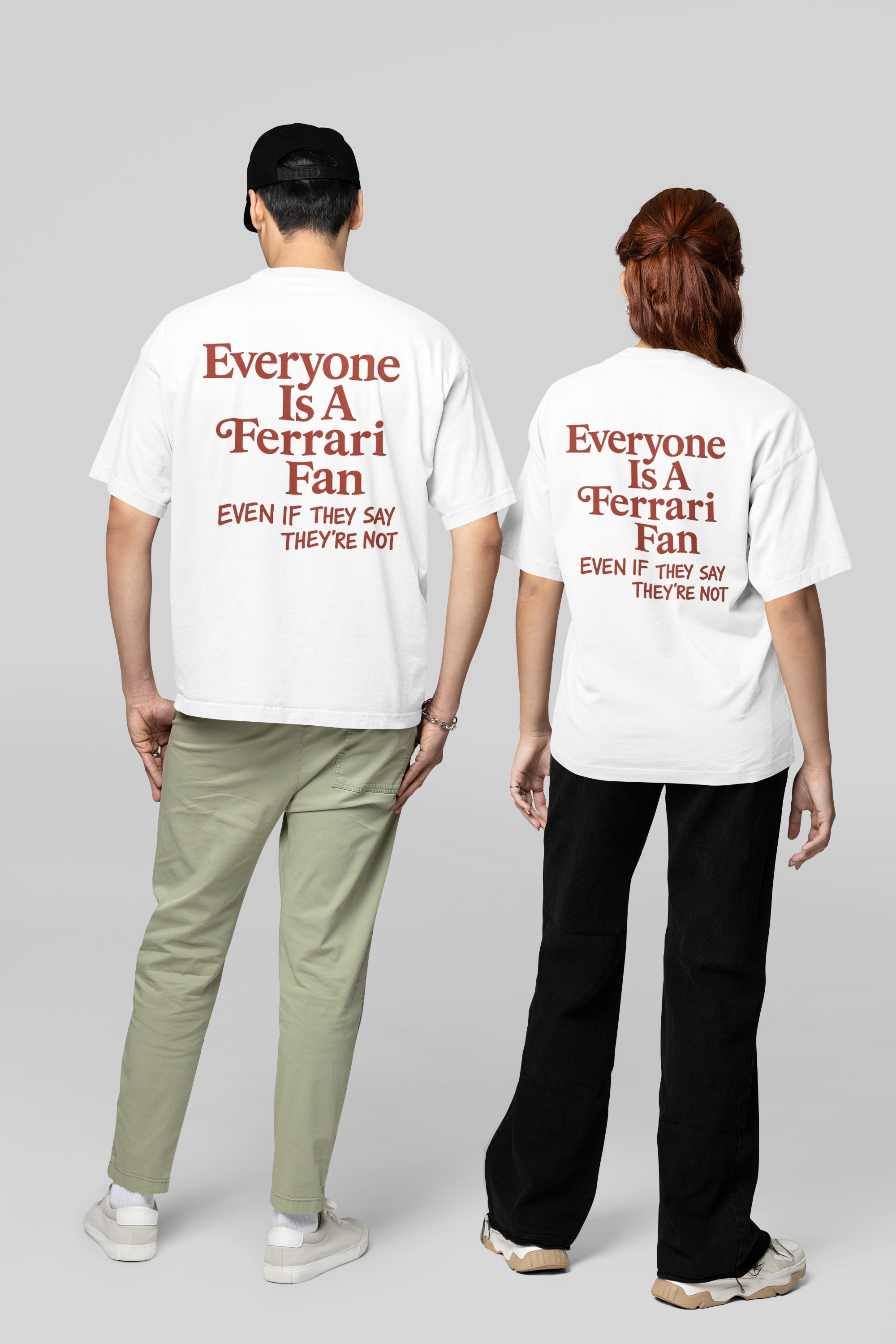 Camiseta Everyone Ferrari Fan - GTS132 - Loja GTS Customs