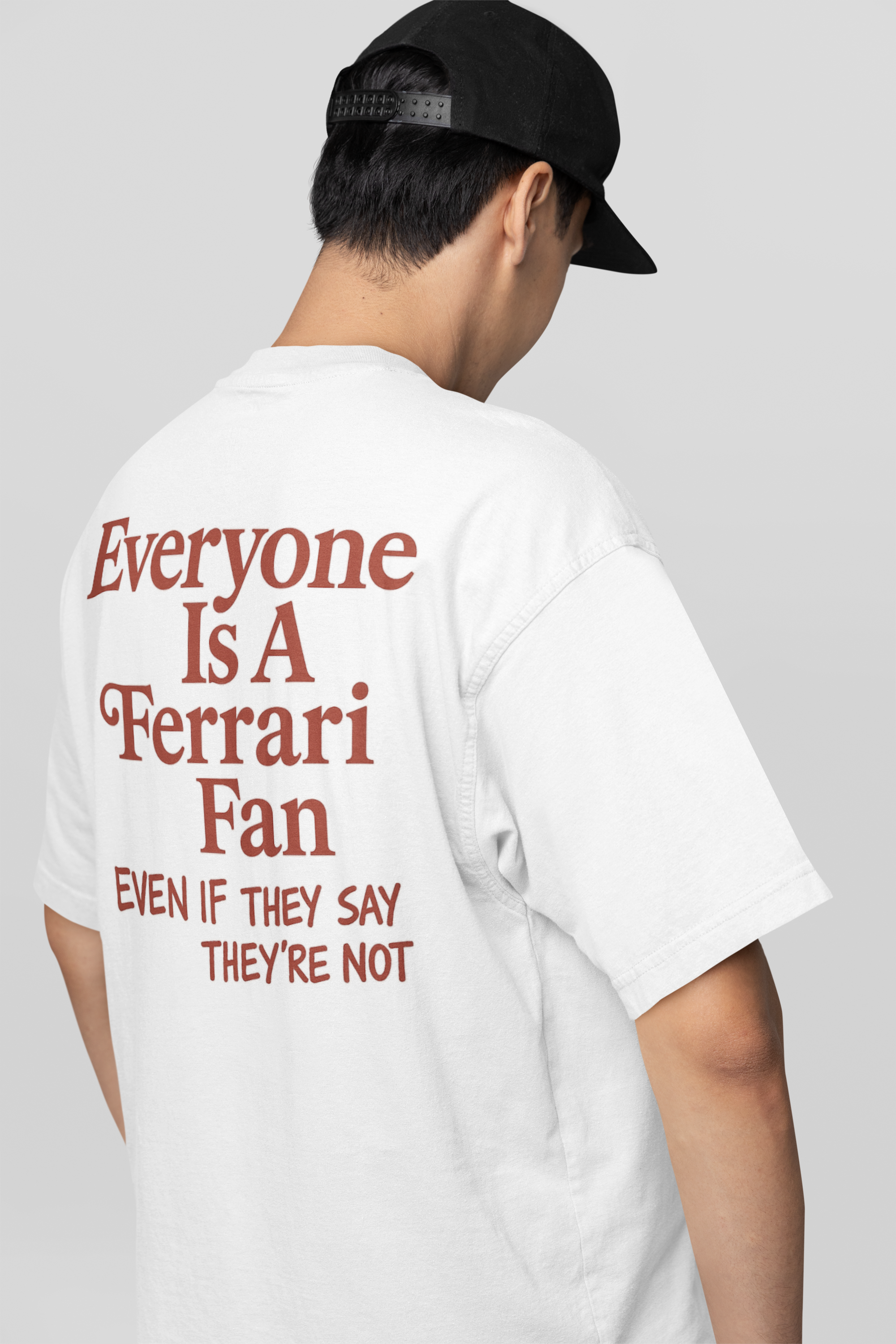 Camiseta Everyone Ferrari Fan - GTS132 - Loja GTS Customs