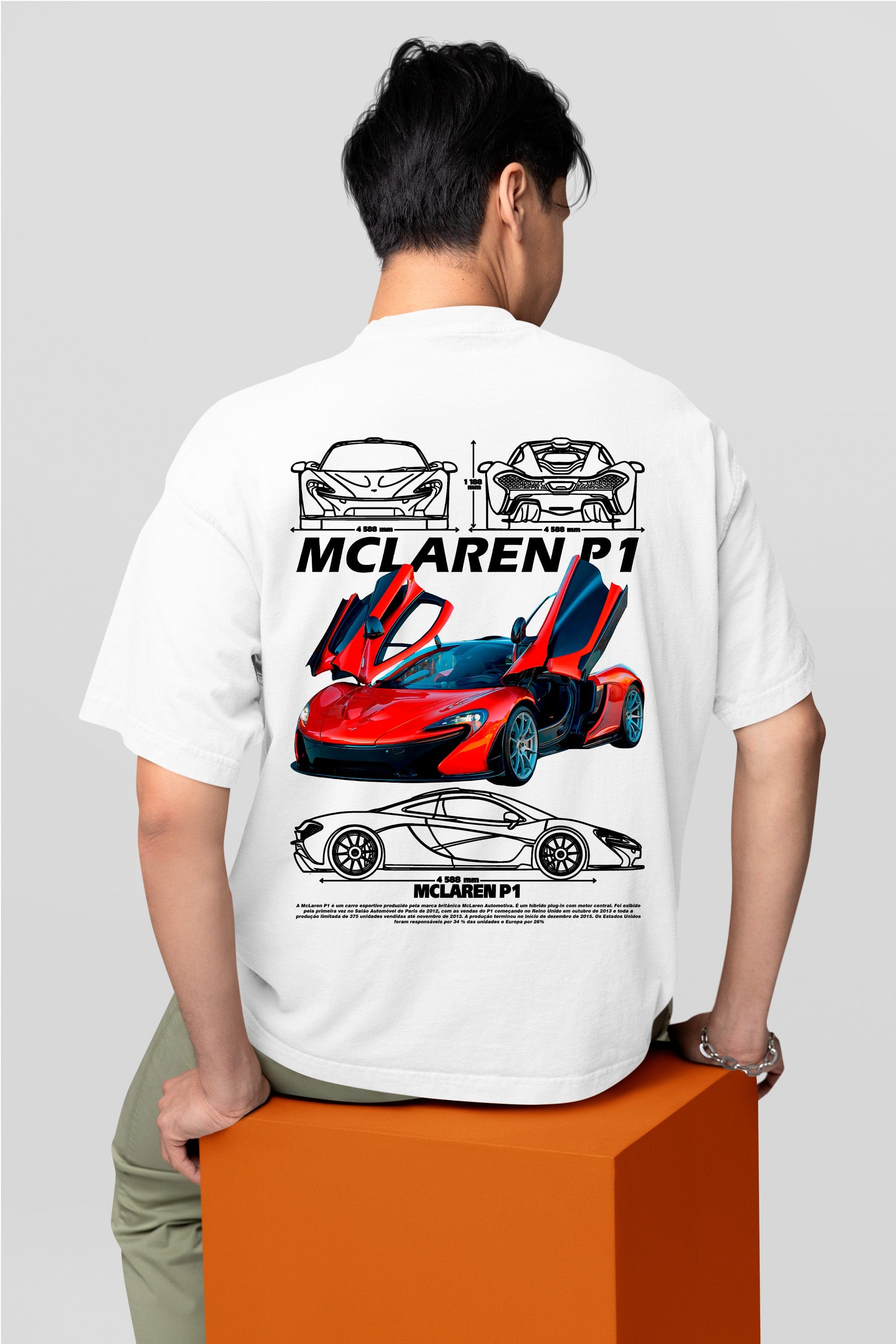 Camiseta McLaren P1 - GTS114 - Loja GTS Customs