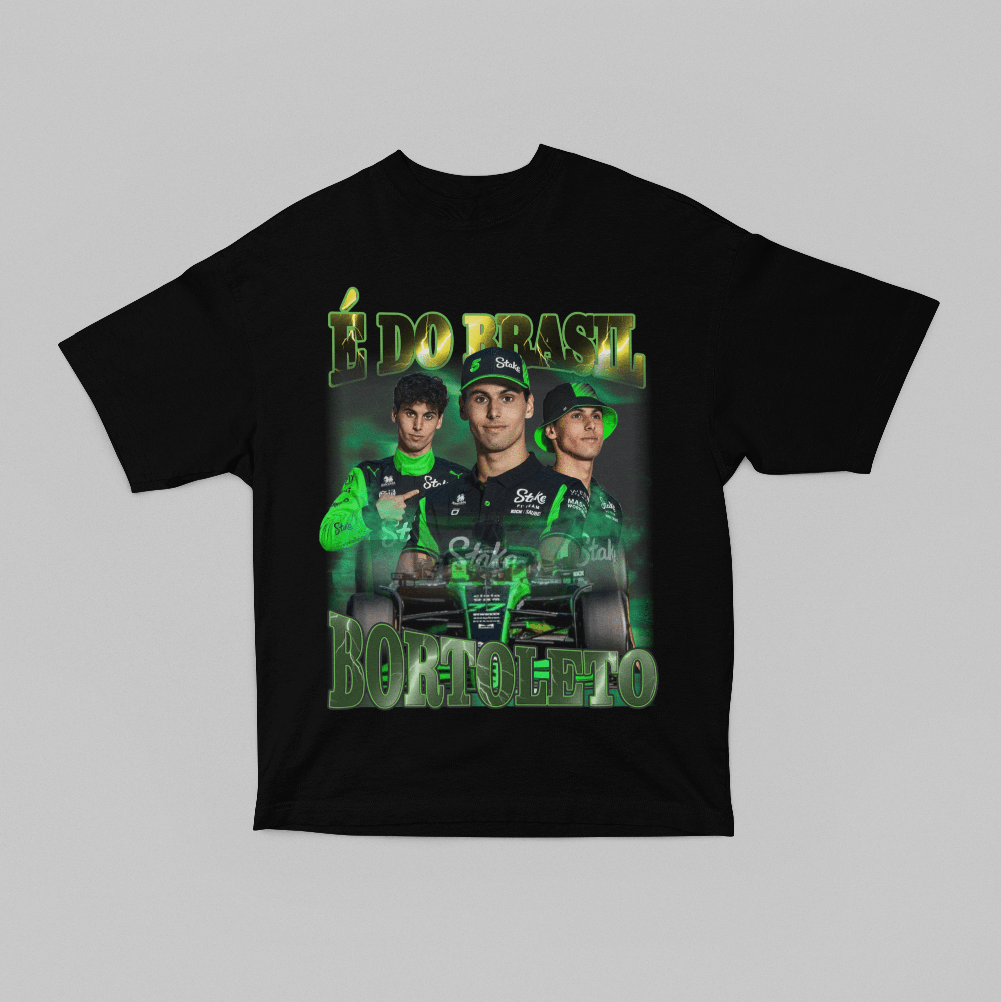 Camiseta Oversized Formula 1 - Gabriel Bortoleto - Loja GTS Customs