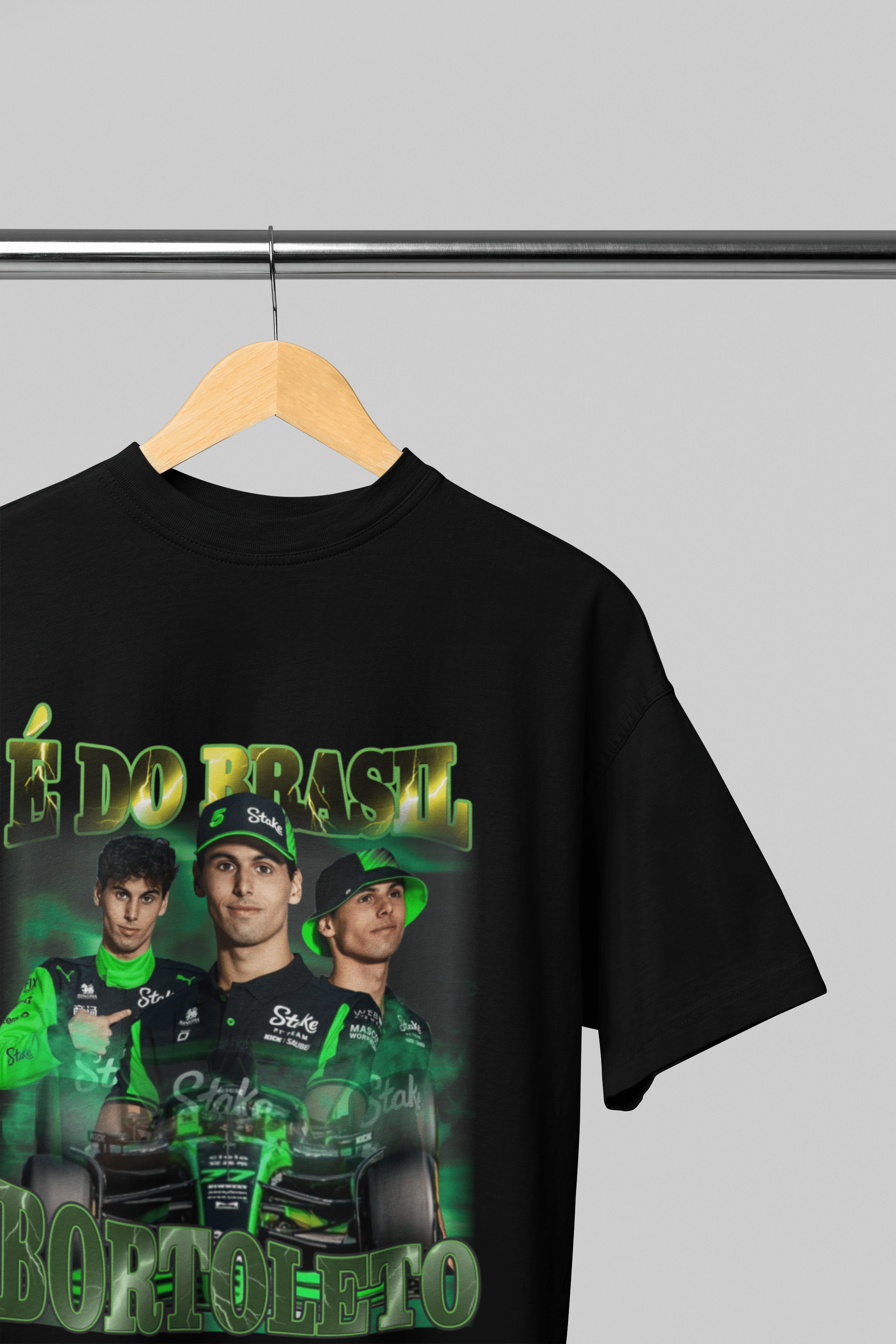 Camiseta Oversized Formula 1 - Gabriel Bortoleto - Loja GTS Customs