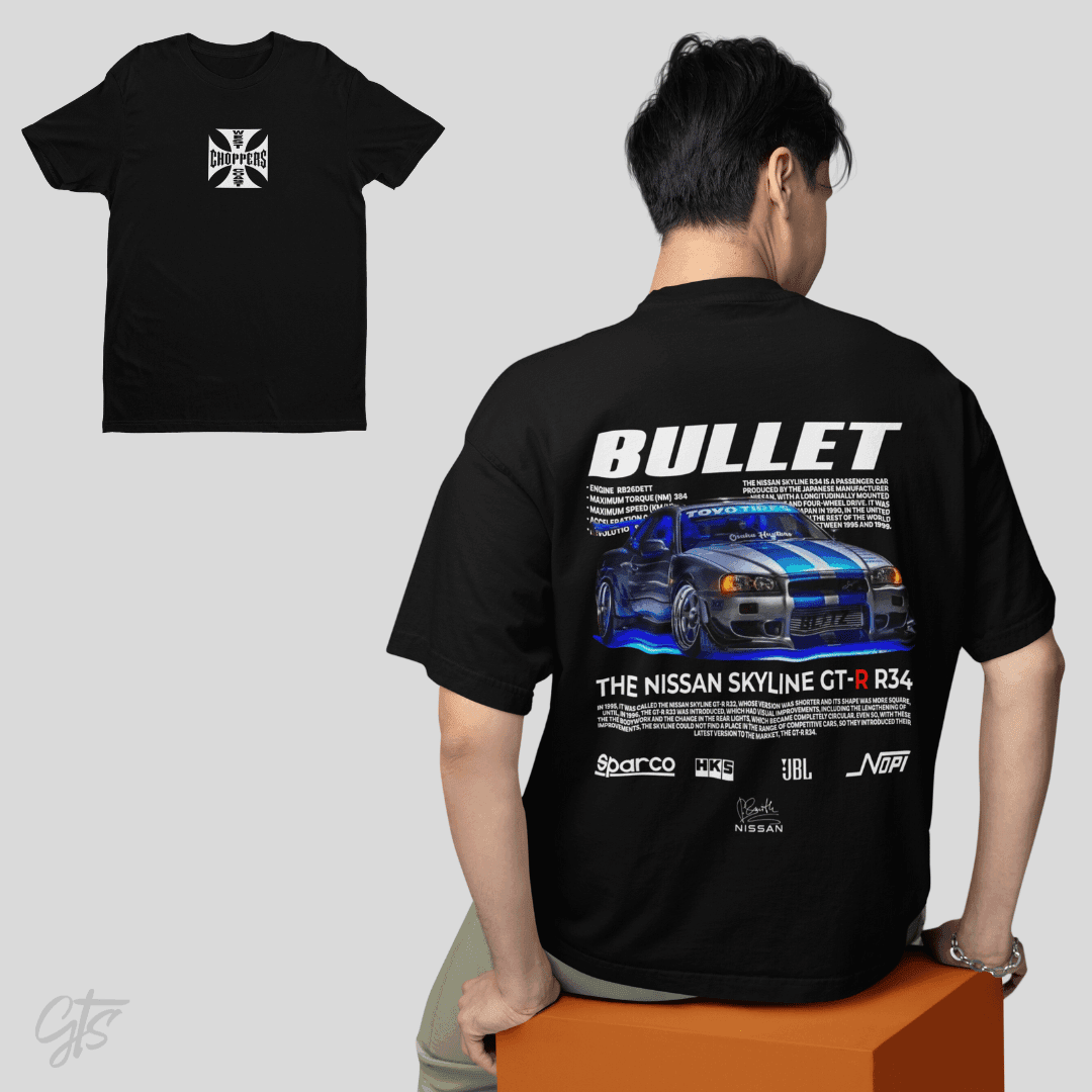 Camiseta do Brian + Skyline GT-R Velozes e Furiosos - GTS60-D