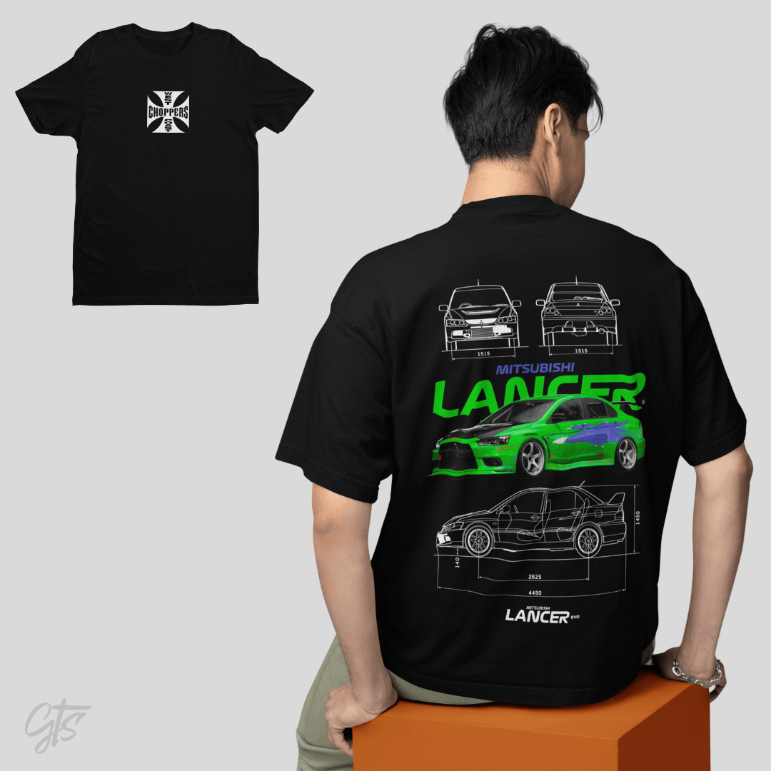 Camiseta do Brian + Lancer Velozes e Furiosos - GTS60-F - Loja GTS Customs