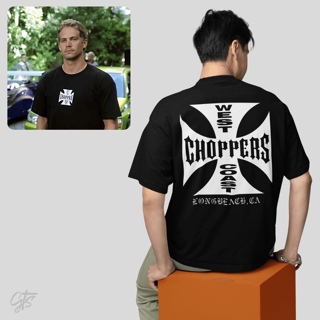 WEST CHOPPERS COAST Tシャツ Camiseta West Coast Choppers Paul Walker - GTS12 – Loja GTS Customs