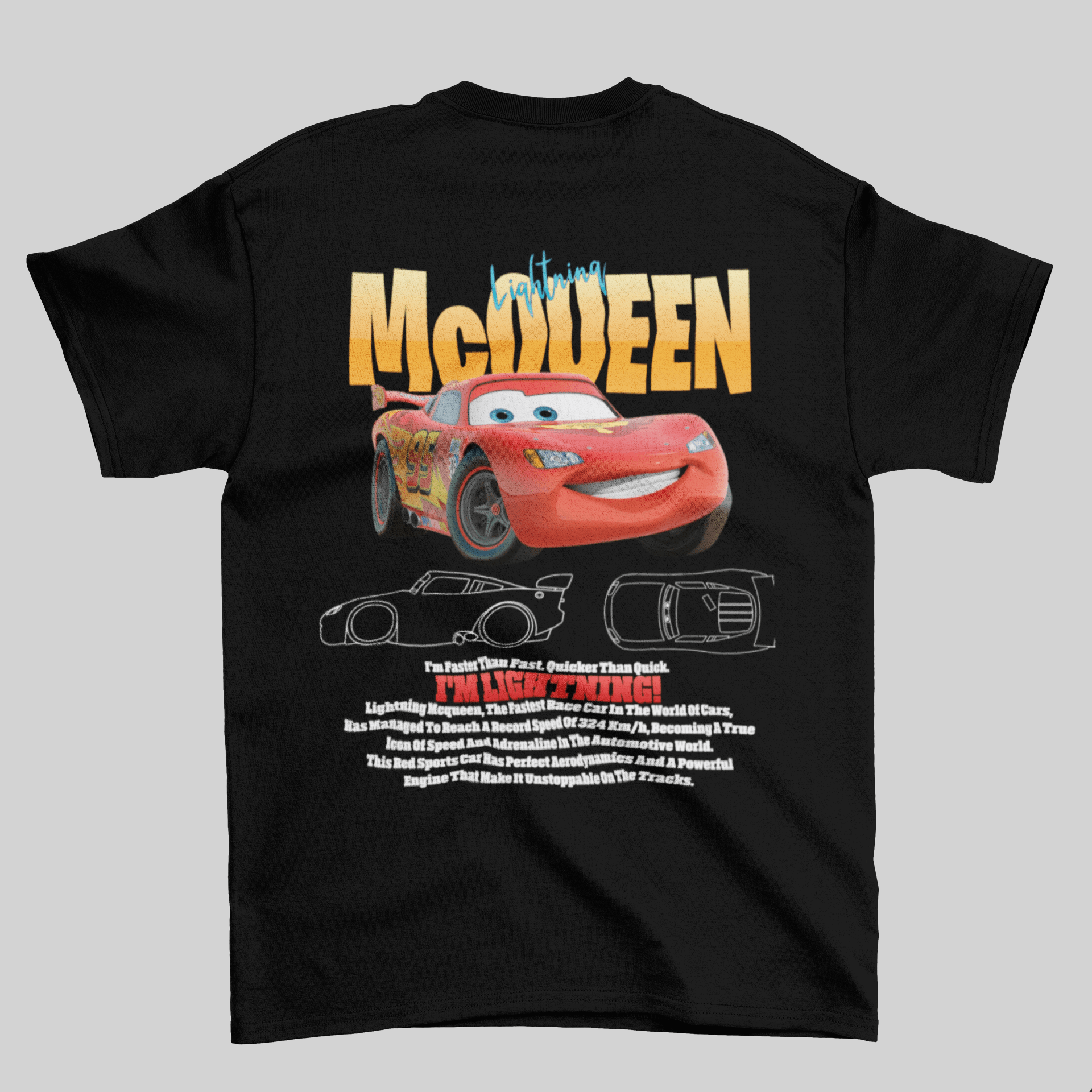 Kit Casal Camisetas Mcqueen + Sally - GTSK2 - Loja GTS Customs