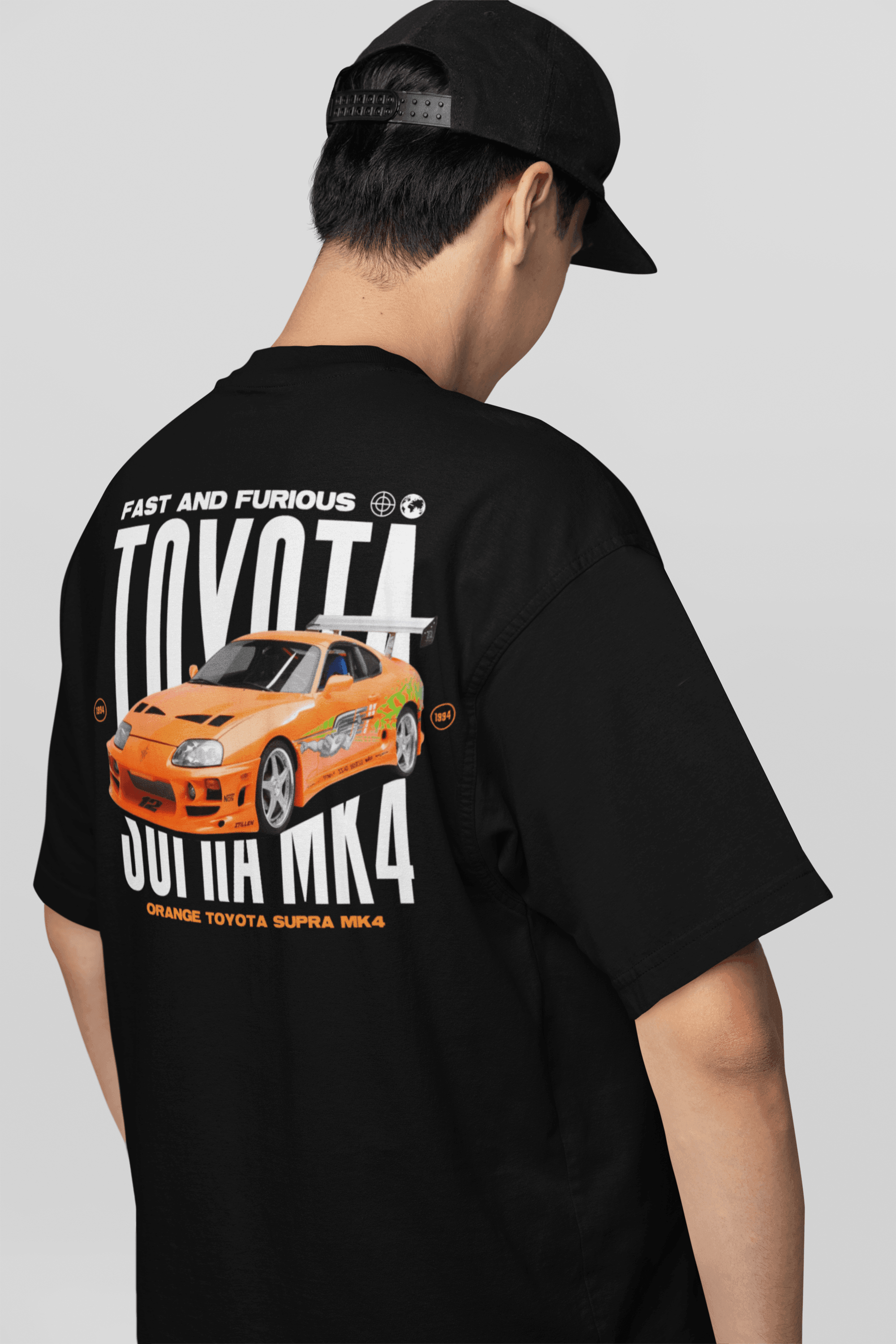 Camiseta do Brian + Supra MK4 Velozes e Furiosos - GTS60-A - Loja GTS Customs