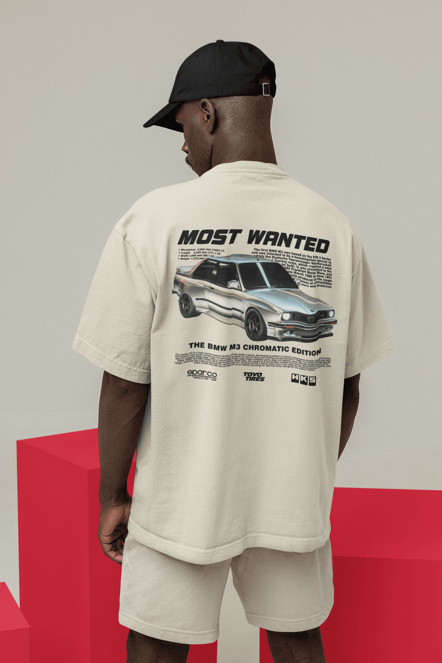 Camiseta Oversized BMW M3 Most Wanted - GTSO28 - Loja GTS Customs