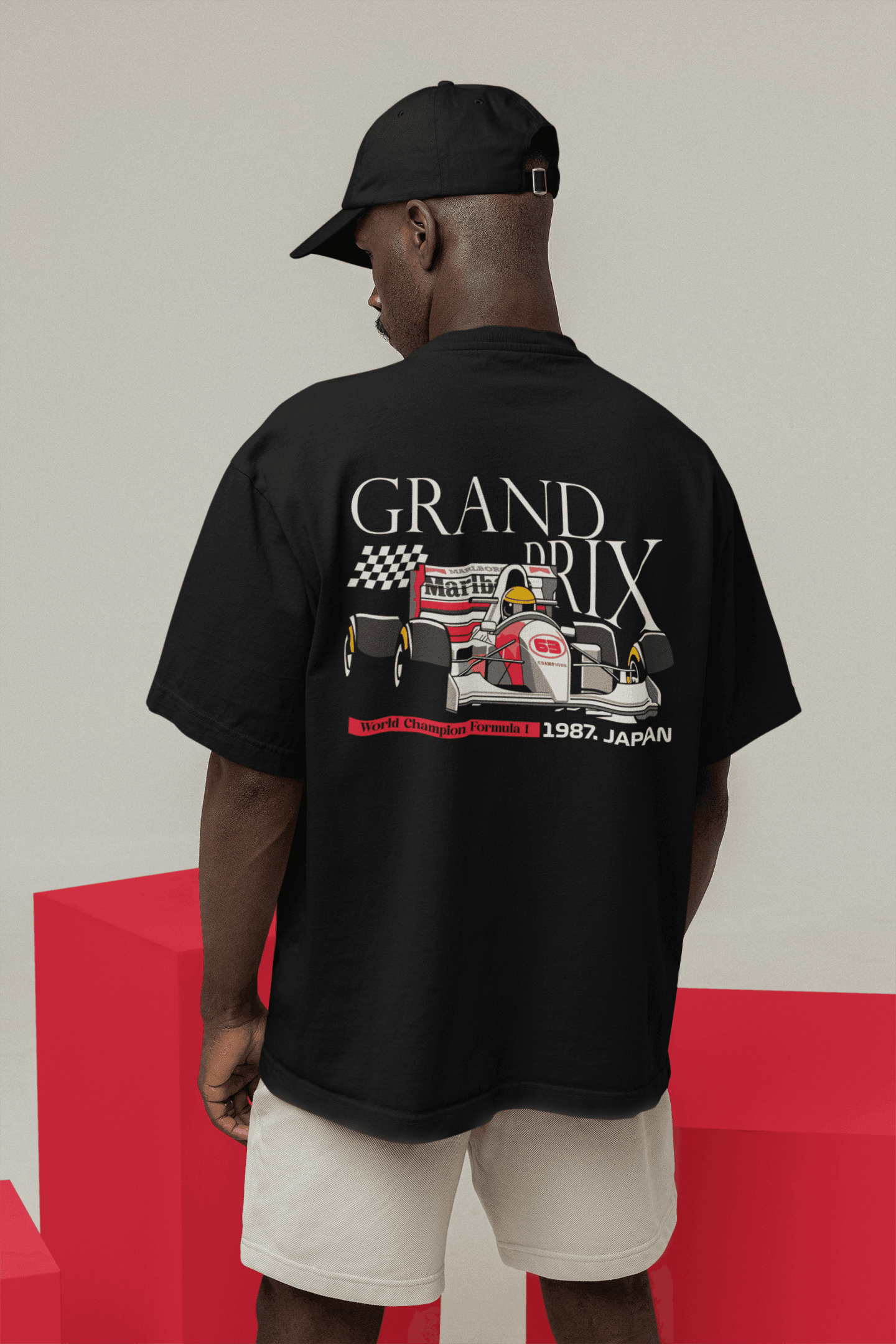 Camiseta Oversized Grand Prix Japan Formula 1 - GTSO25 - Loja GTS Customs