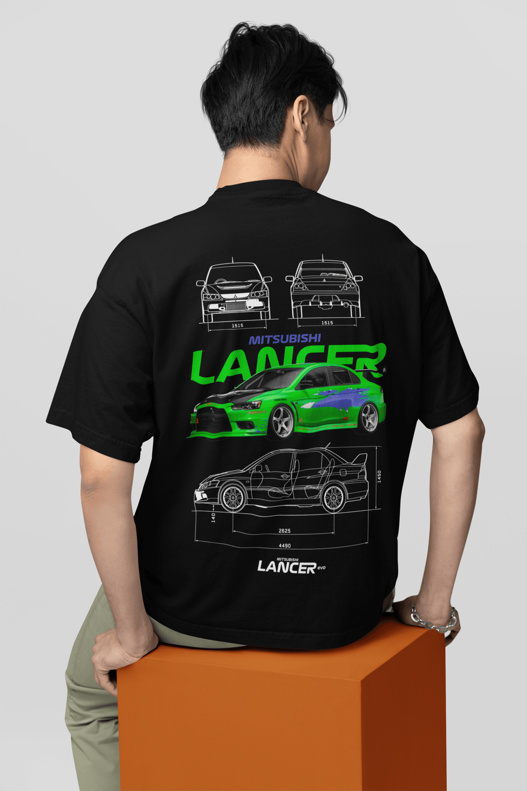 Camiseta do Brian + Lancer Velozes e Furiosos - GTS60-F - Loja GTS Customs
