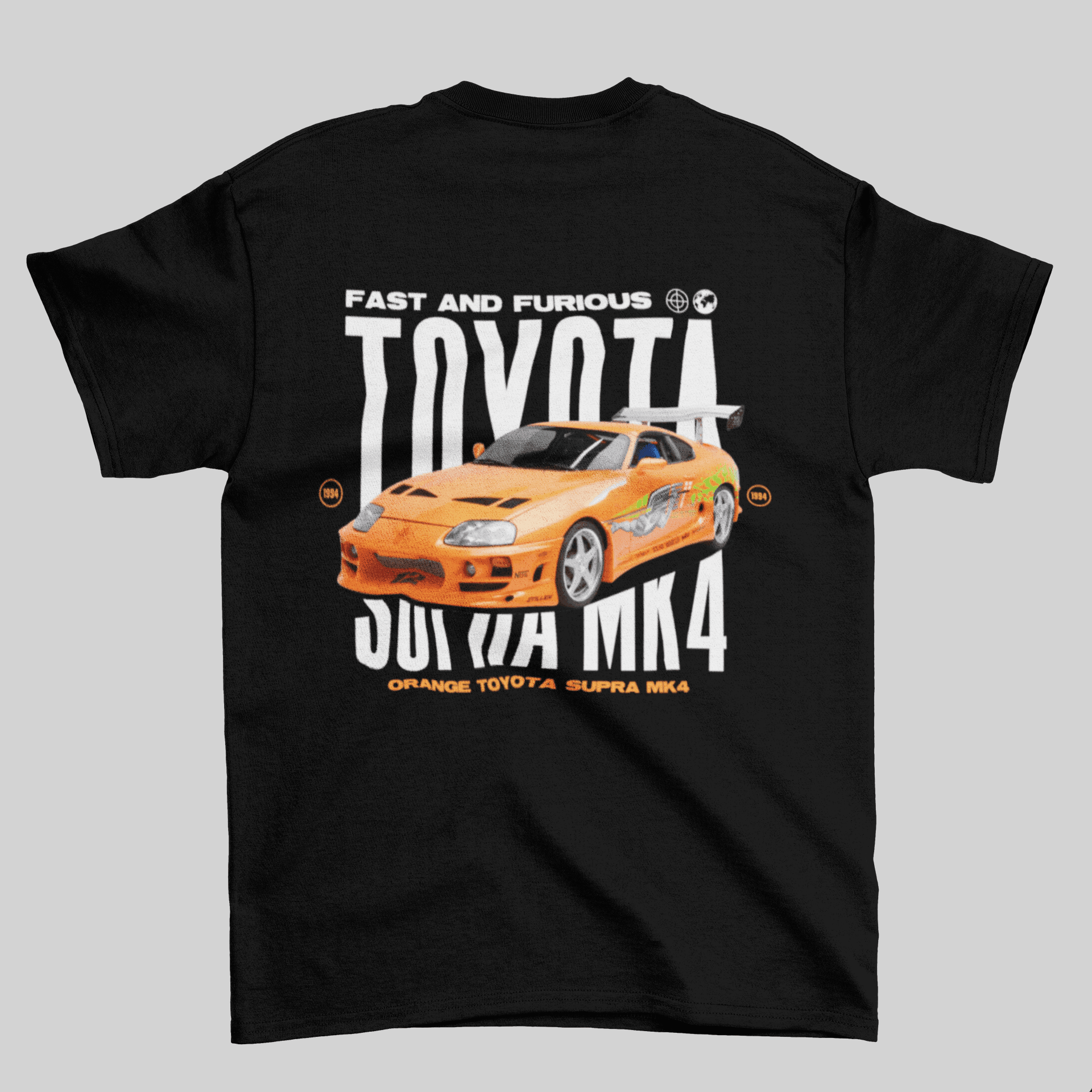 Camiseta do Brian + Supra MK4 Velozes e Furiosos - GTS60-A - Loja GTS Customs