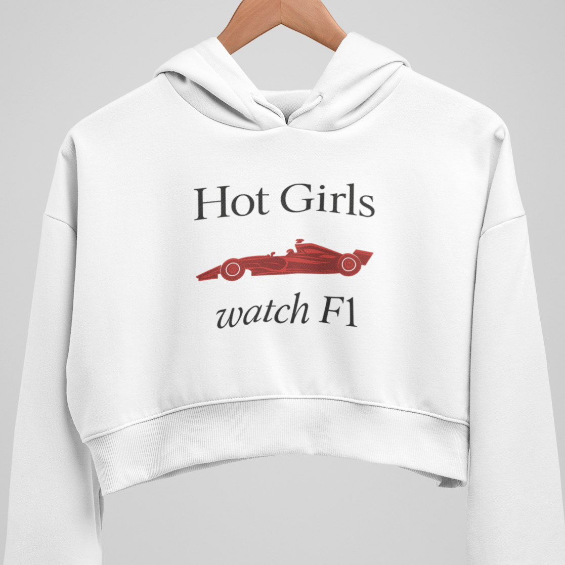 Moletom Cropped Hot Girls Watch F1 - GTSD8