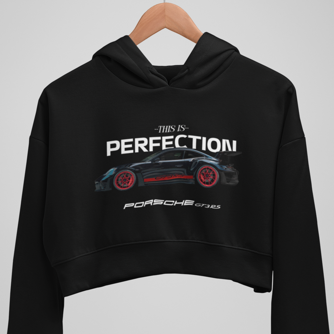 Moletom Cropped Porsche Perfection - GTSD3
