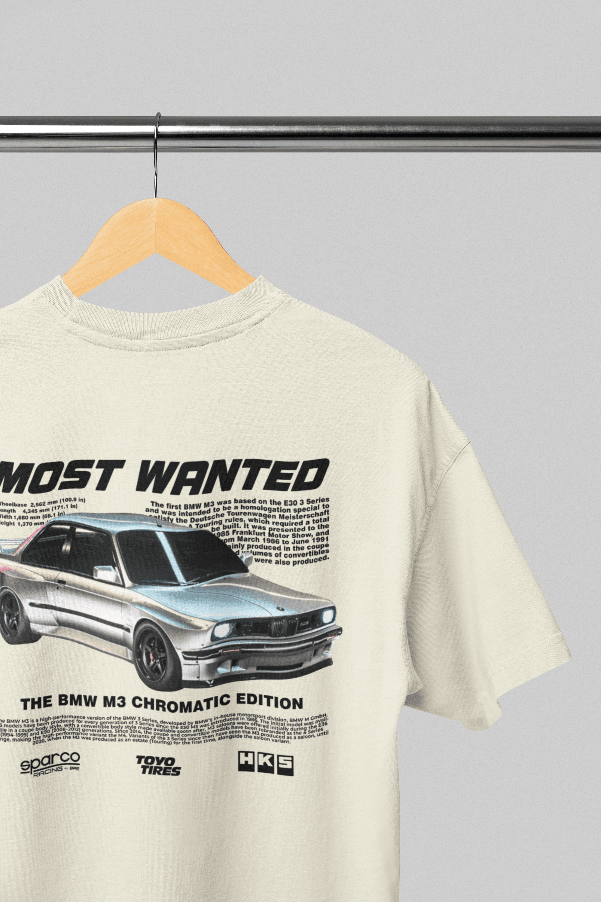Camiseta Oversized BMW M3 Most Wanted - GTSO28 - Loja GTS Customs