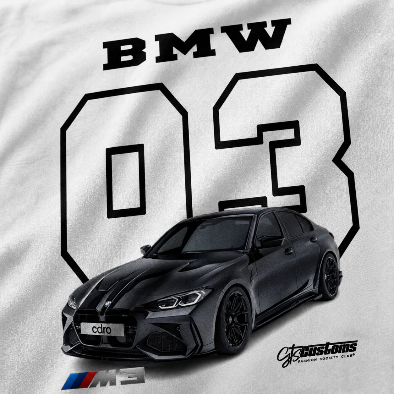 Camiseta Oversized Brasil - BMW M3