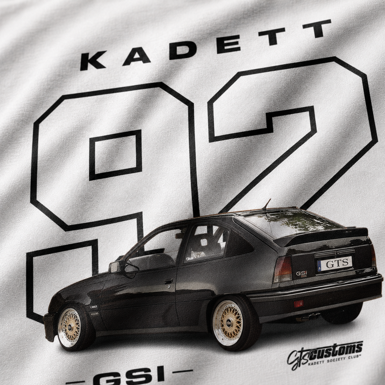 Camiseta Oversized Brasil - Kadett GSI