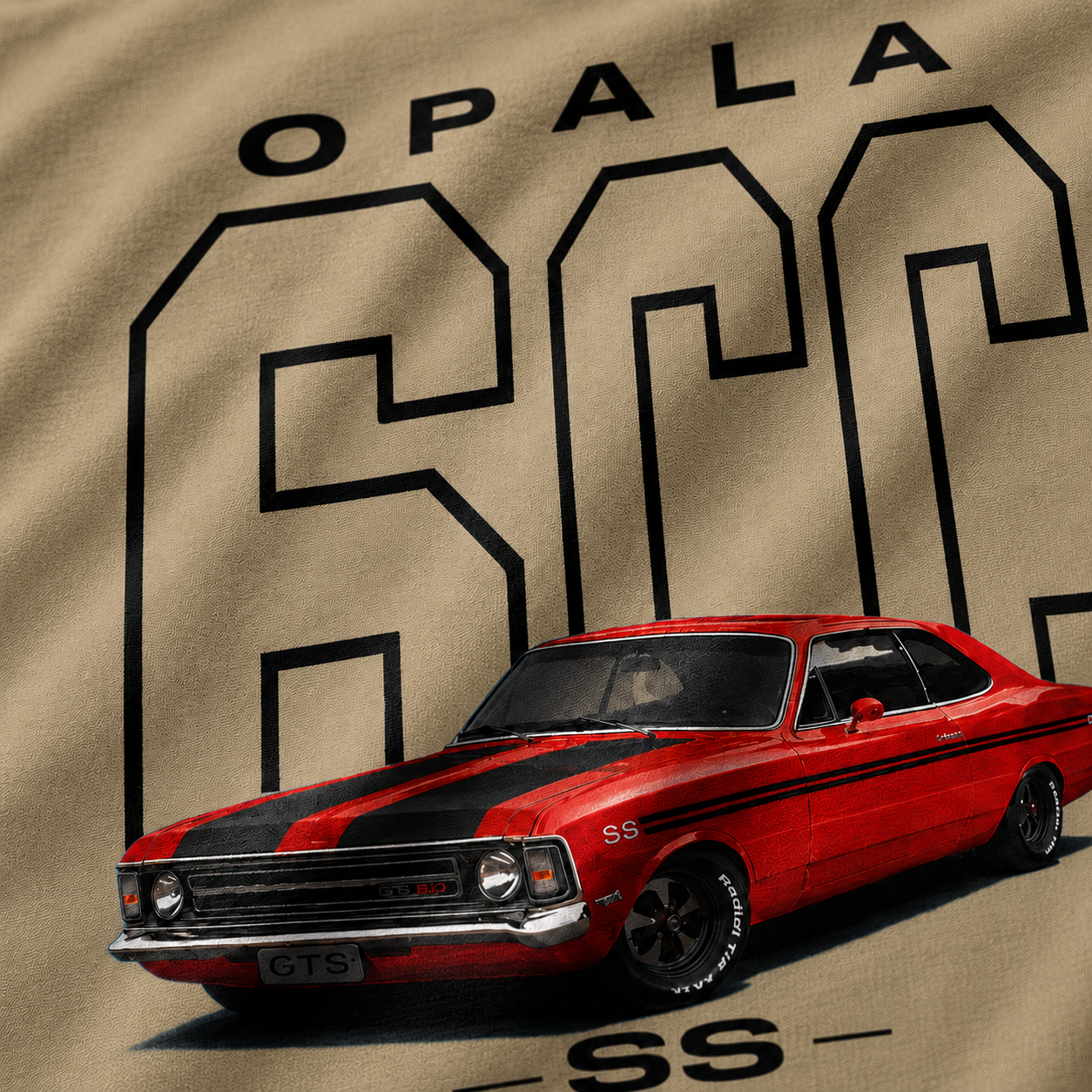 Camiseta Oversized Brasil - Opala CC