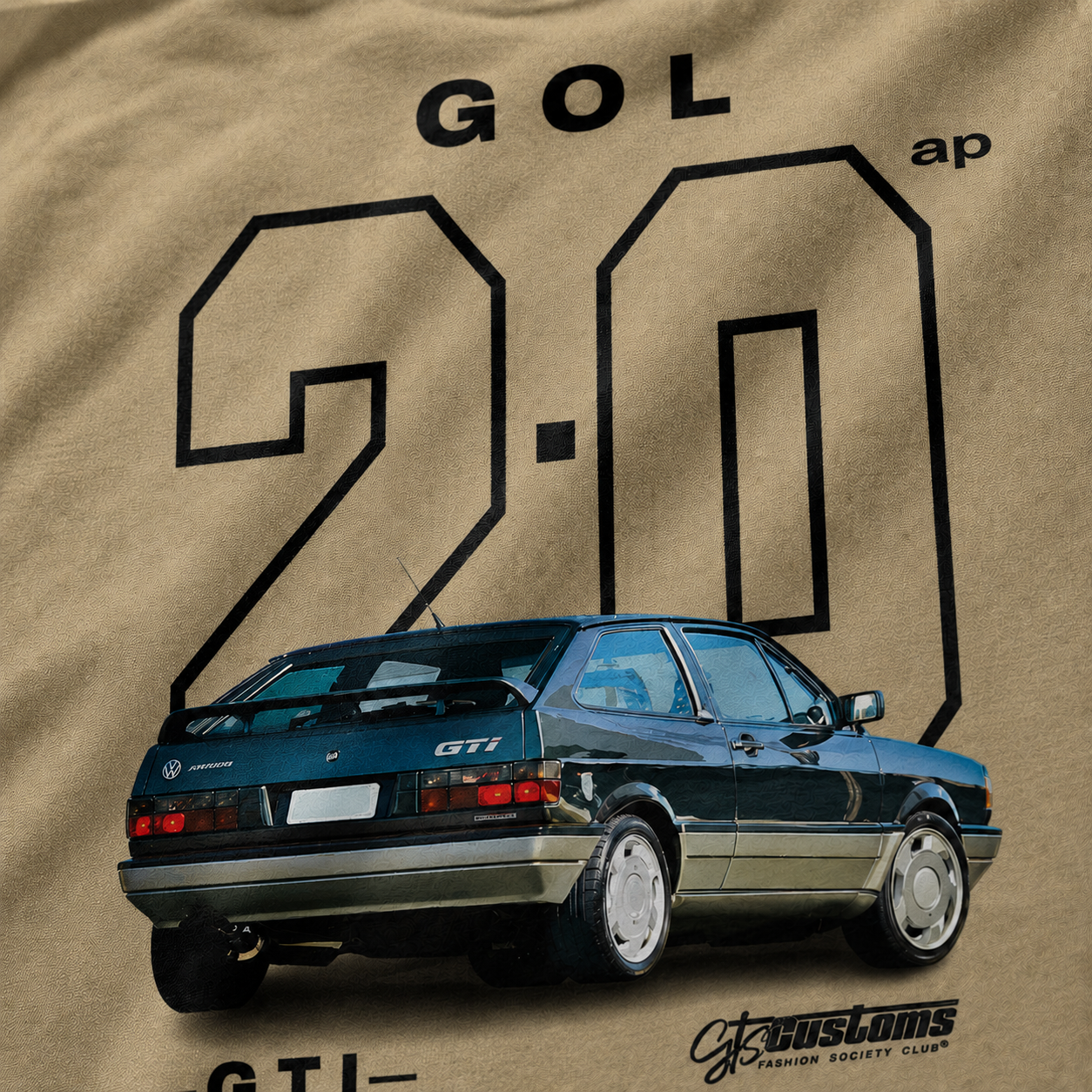 Camiseta Oversized Brasil - GOL GTI