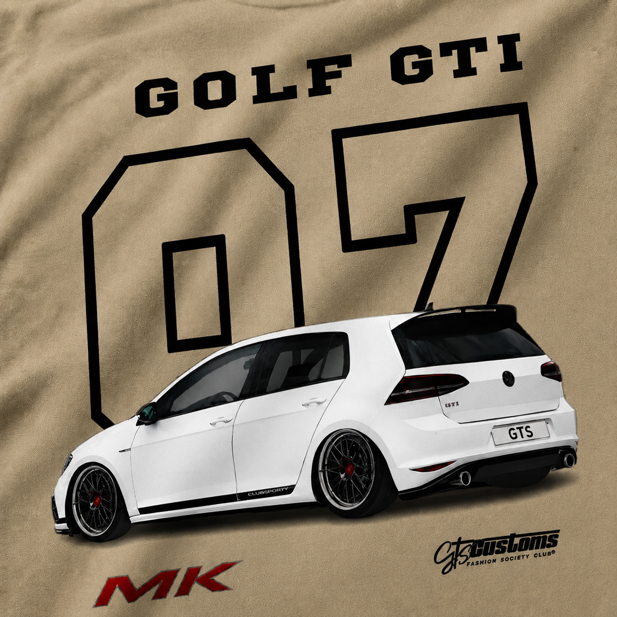 Camiseta Oversized Brasil - Golf GTI MK7
