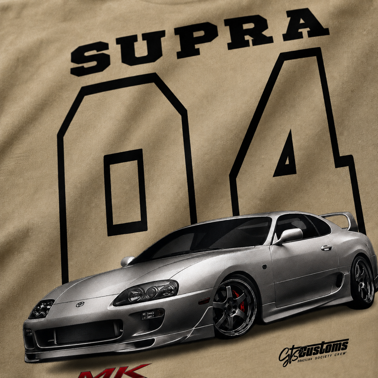Camiseta Oversized Brasil - Supra MK4