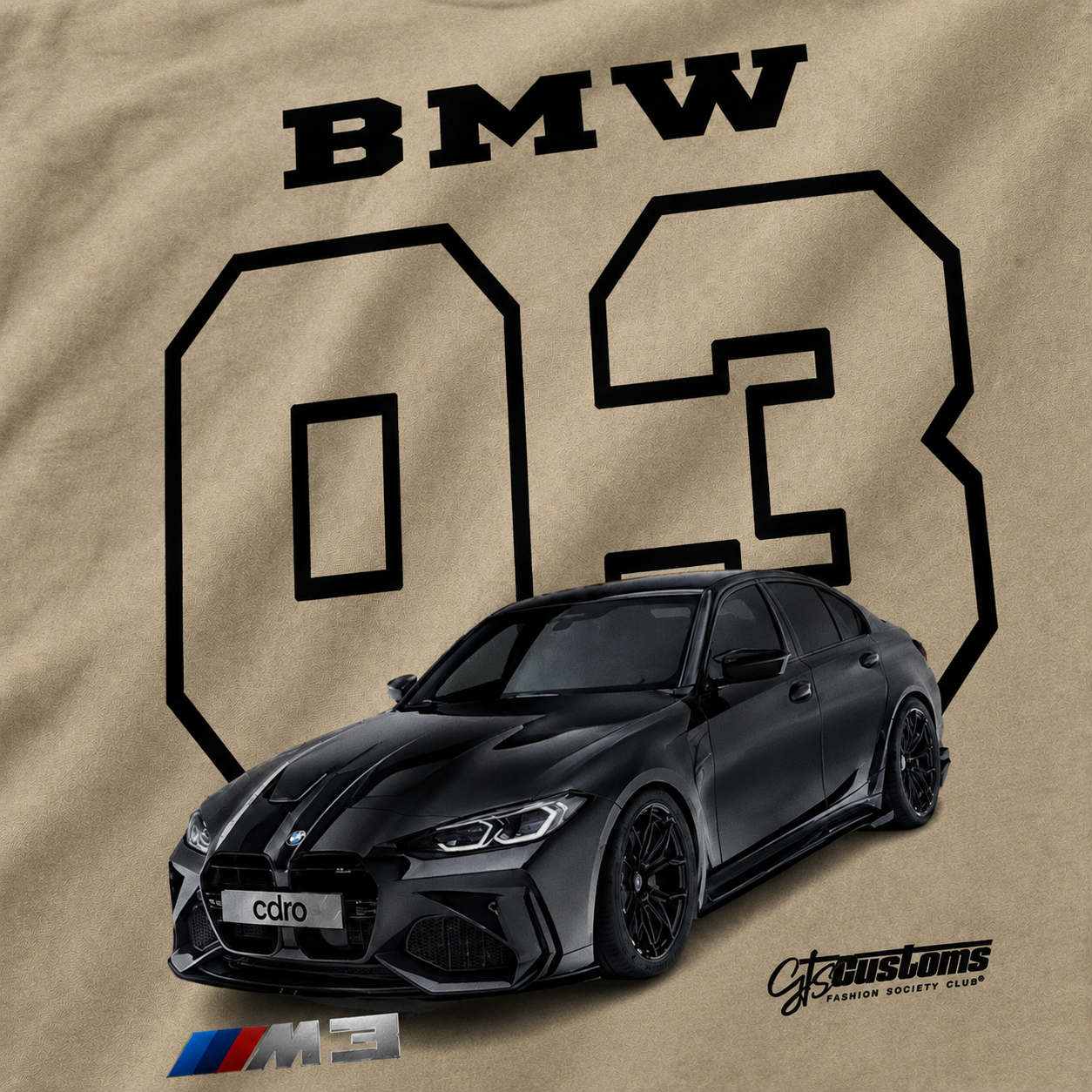 Camiseta Oversized Brasil - BMW M3