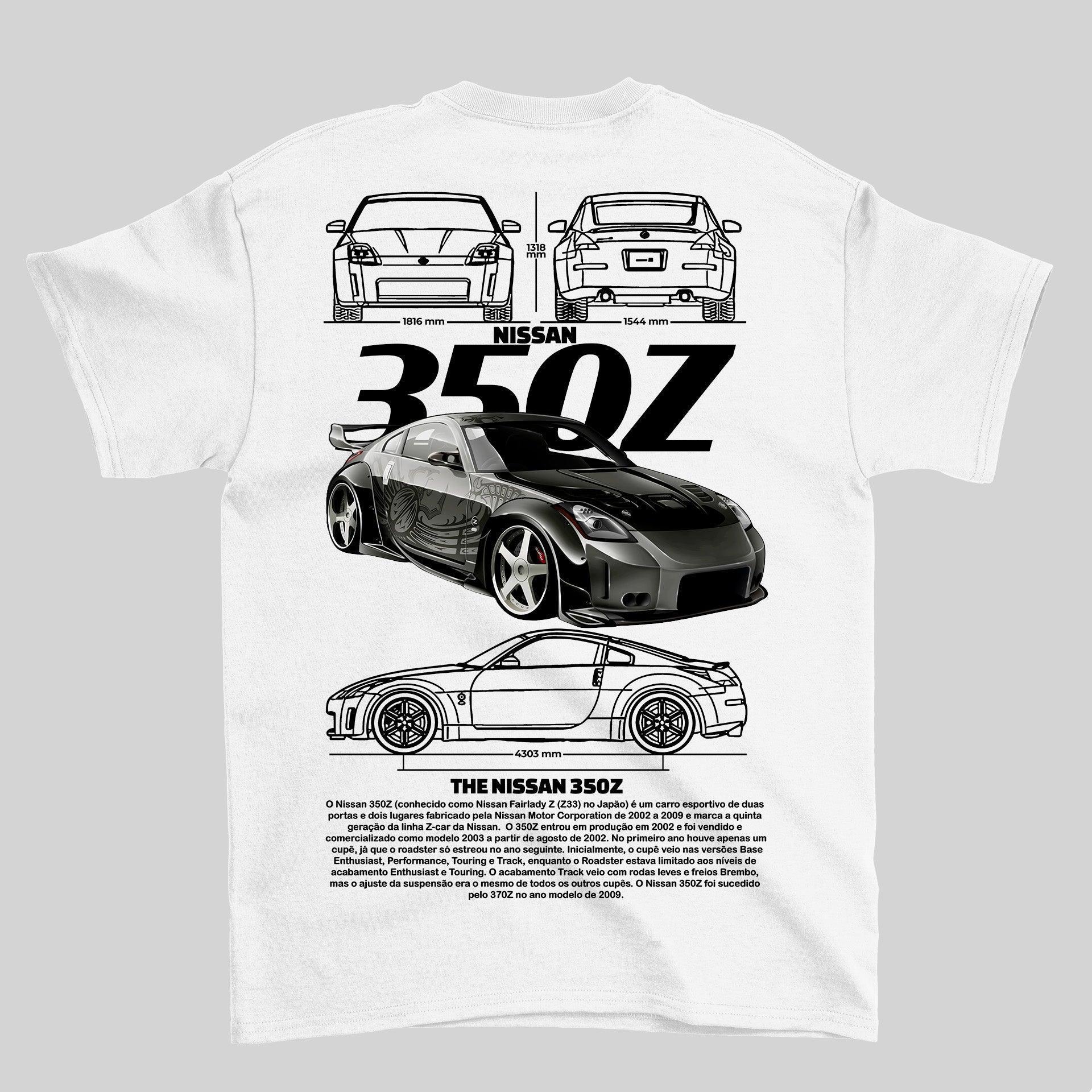 Camiseta NISSAN 350Z - GTS105 - Loja GTS Customs
