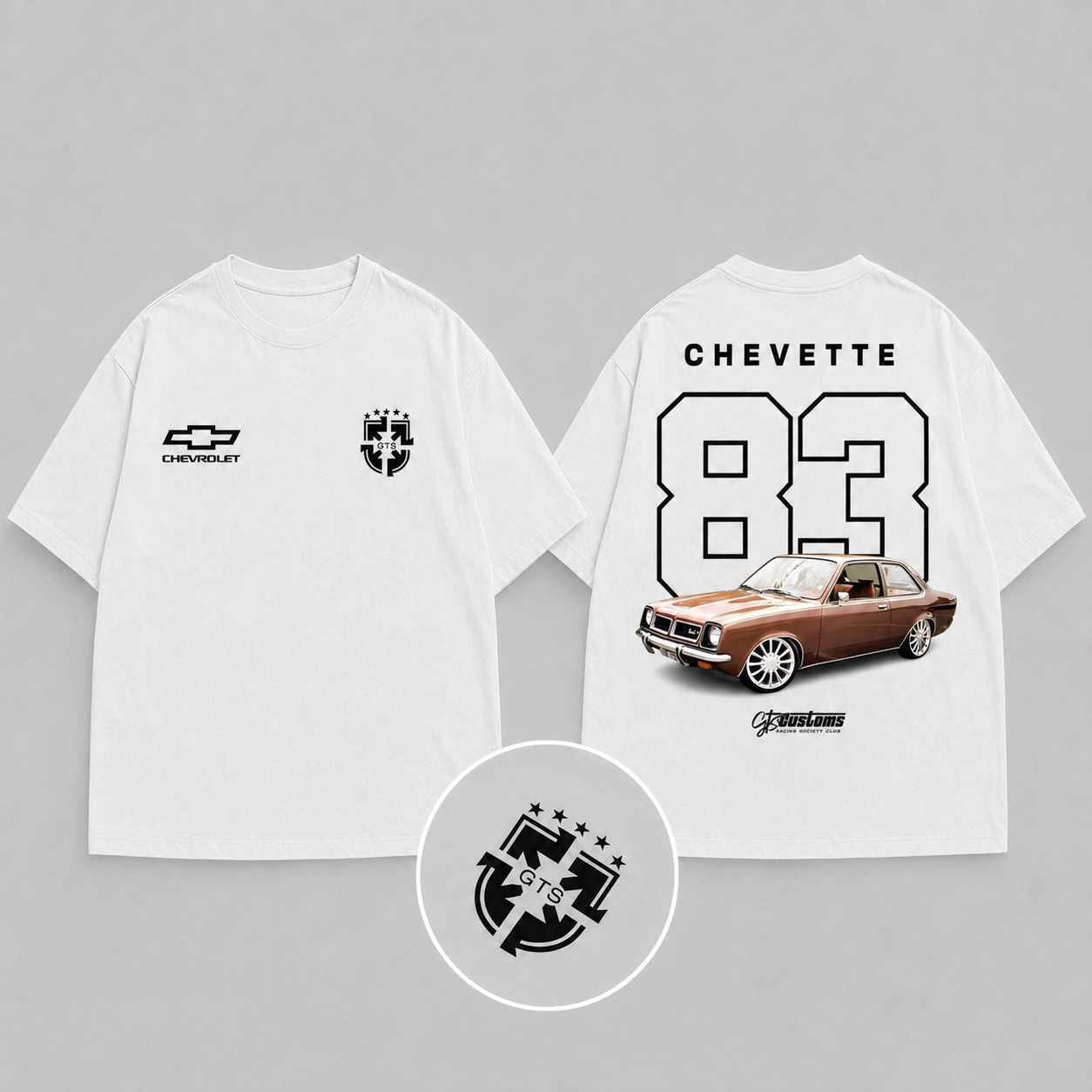 Camiseta Oversized Brasil - Chevette
