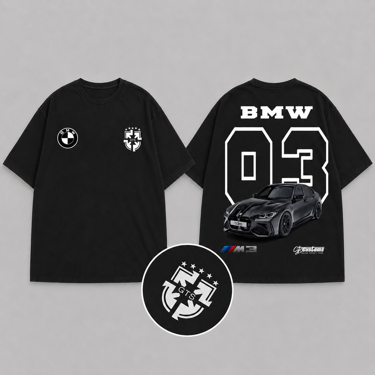 Camiseta Oversized Brasil - BMW M3