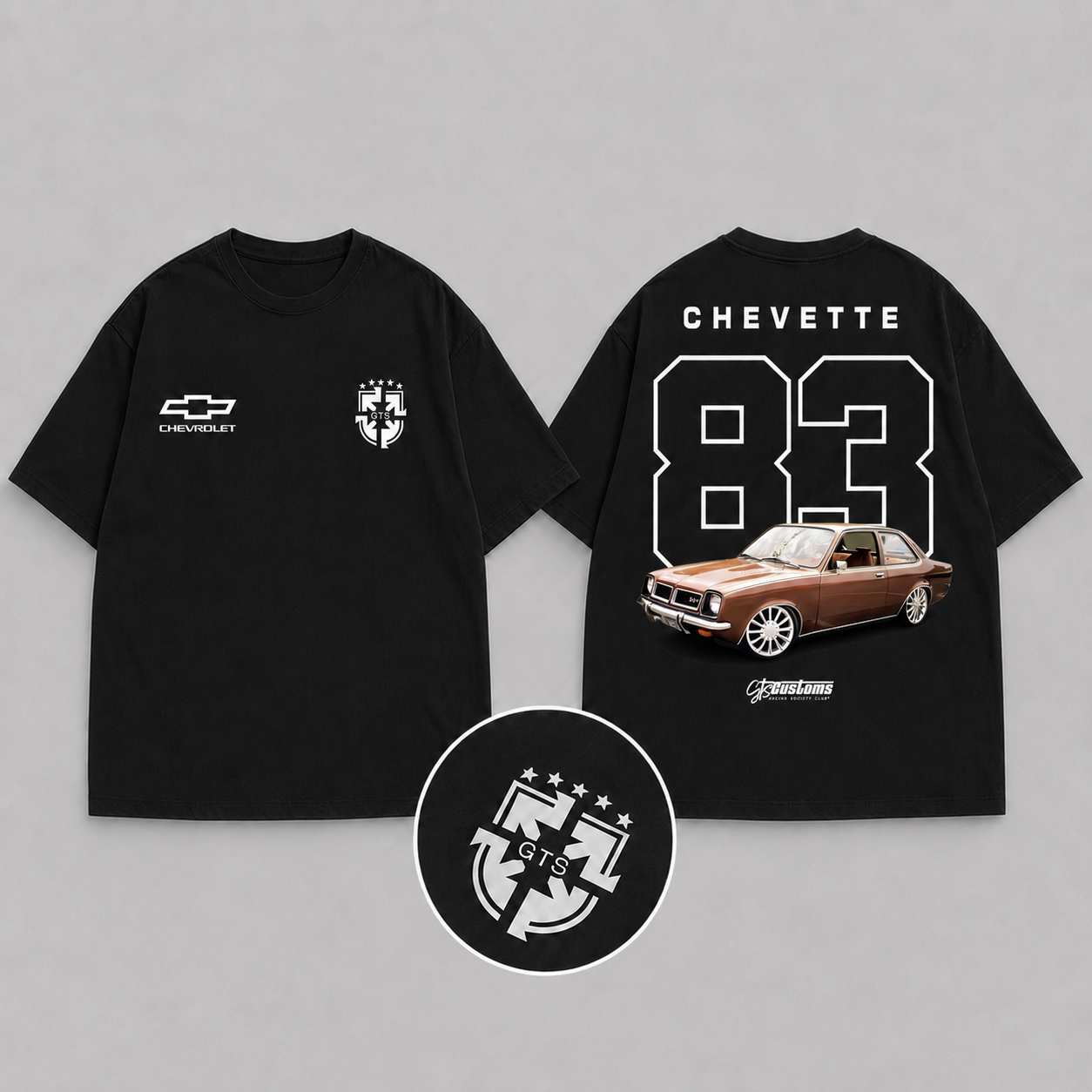 Camiseta Oversized Brasil - Chevette