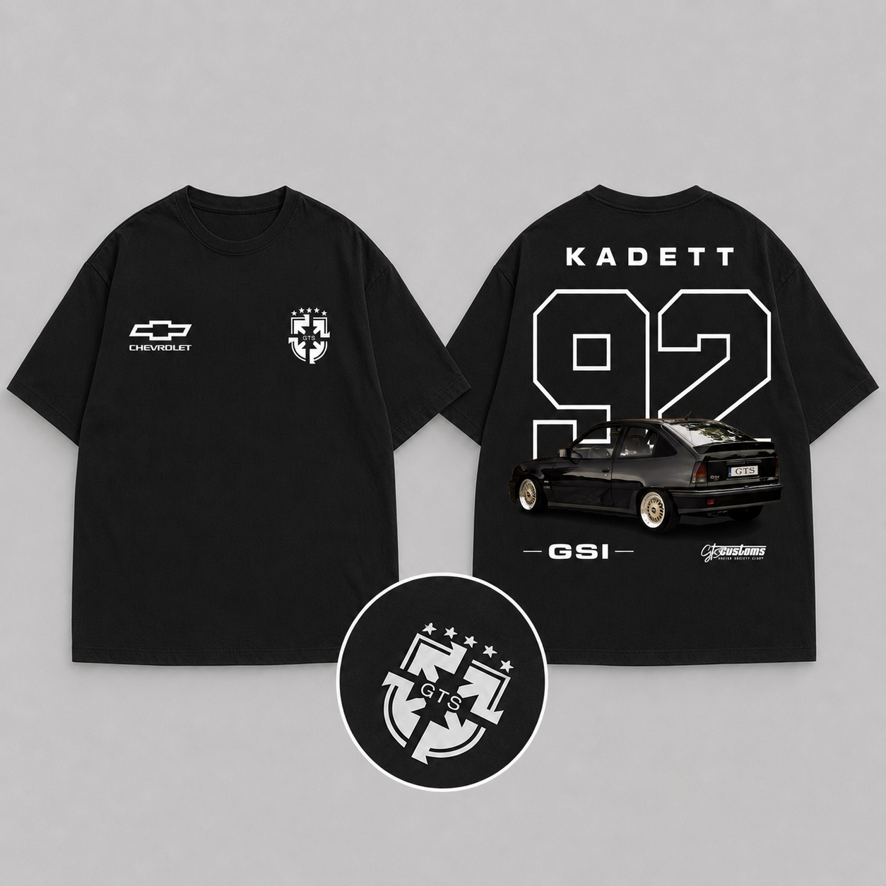 Camiseta Oversized Brasil - Kadett GSI