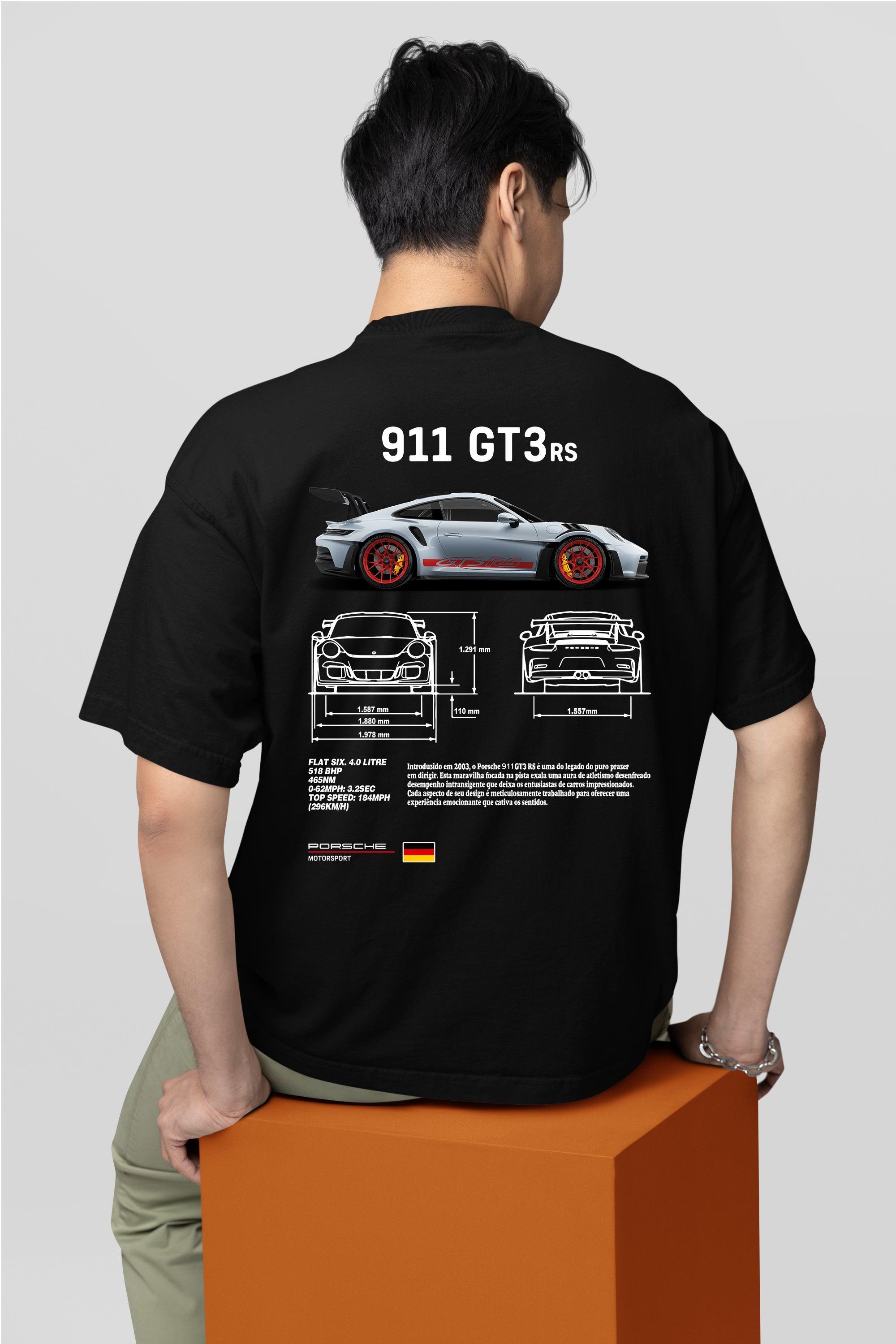 Camiseta Porsche 911 GT3 RS - GTS71 - Loja GTS Customs