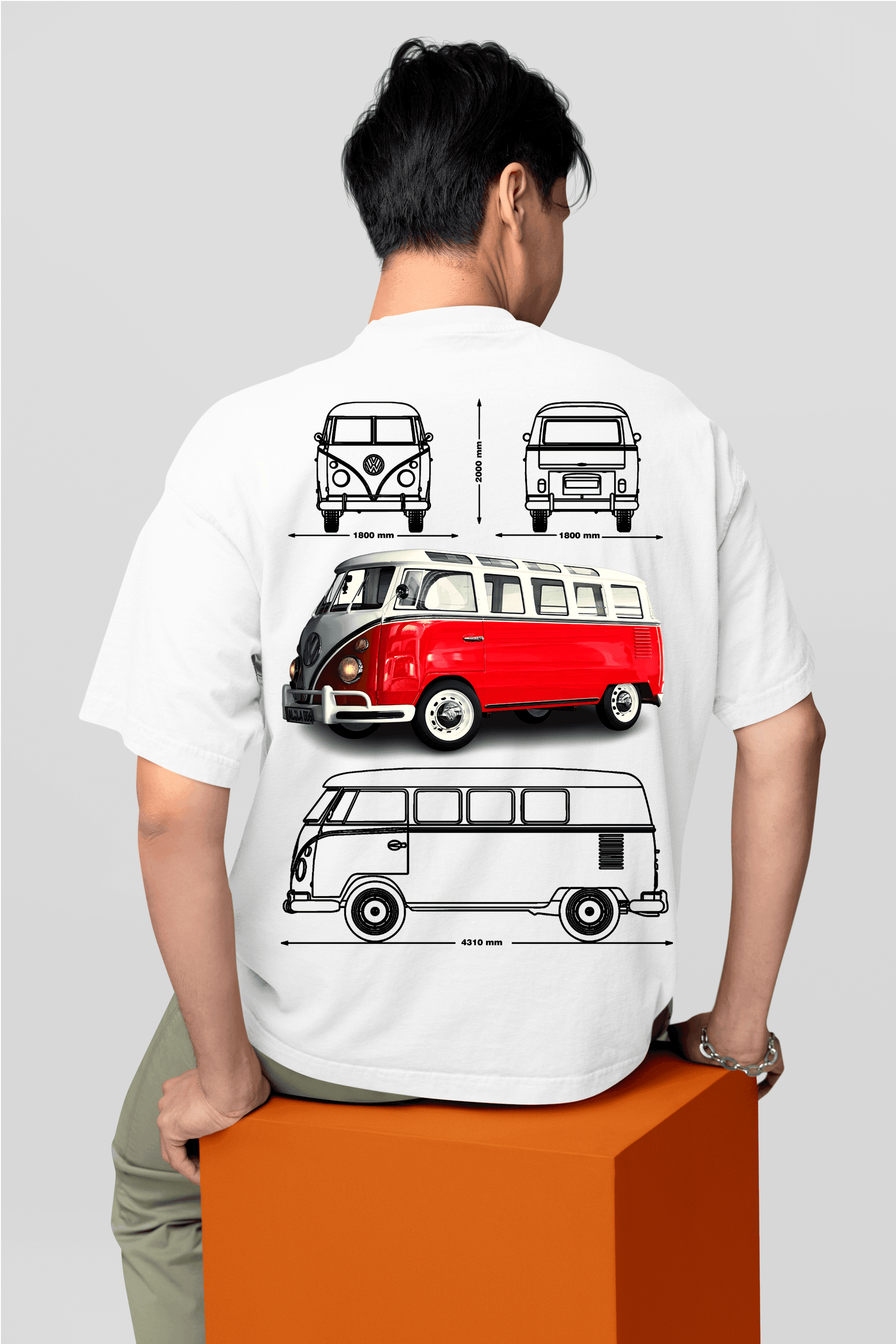 Camiseta Volkswagen Kombi - GTS100 - Loja GTS Customs