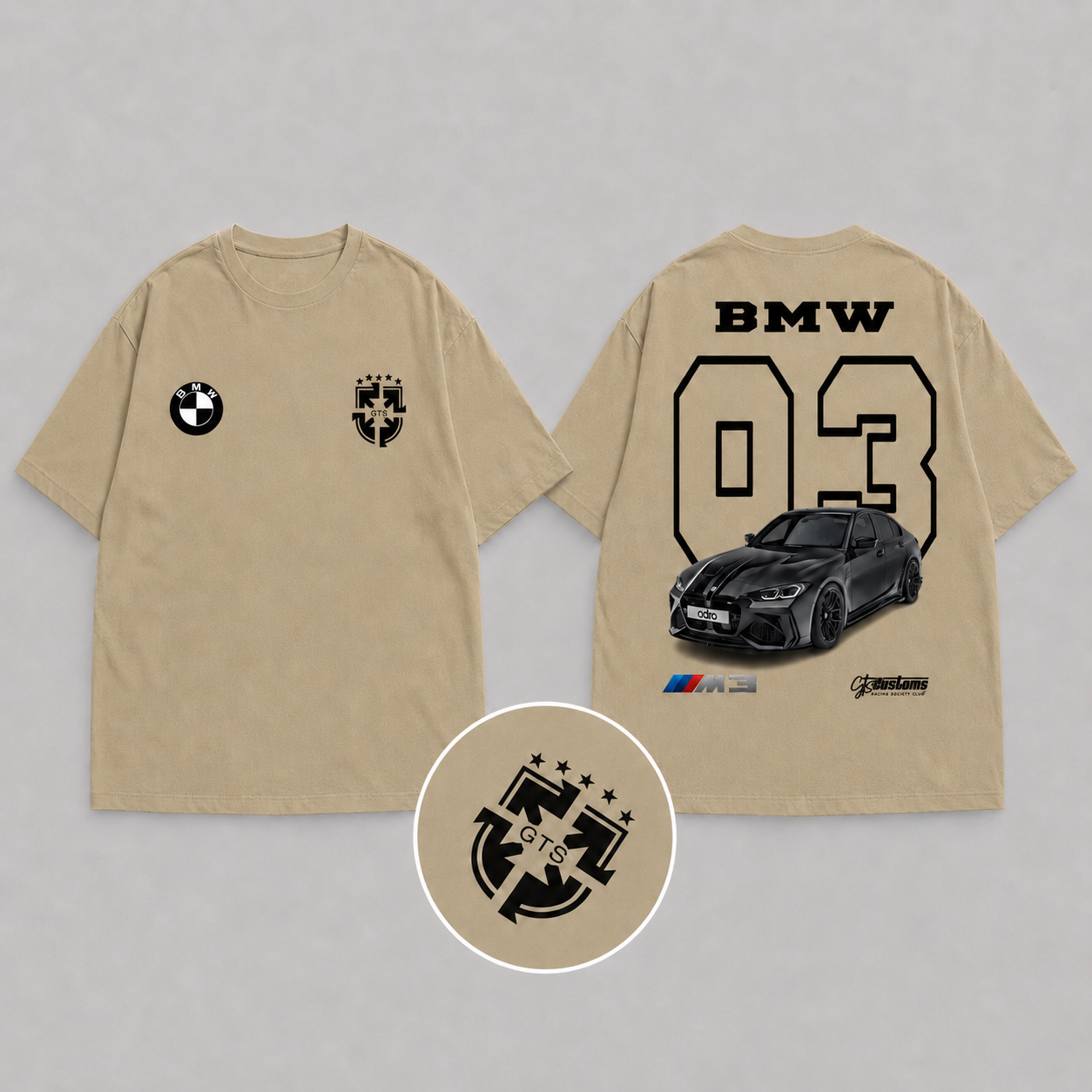 Camiseta Oversized Brasil - BMW M3