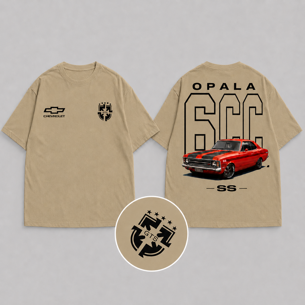 Camiseta Oversized Brasil - Opala CC