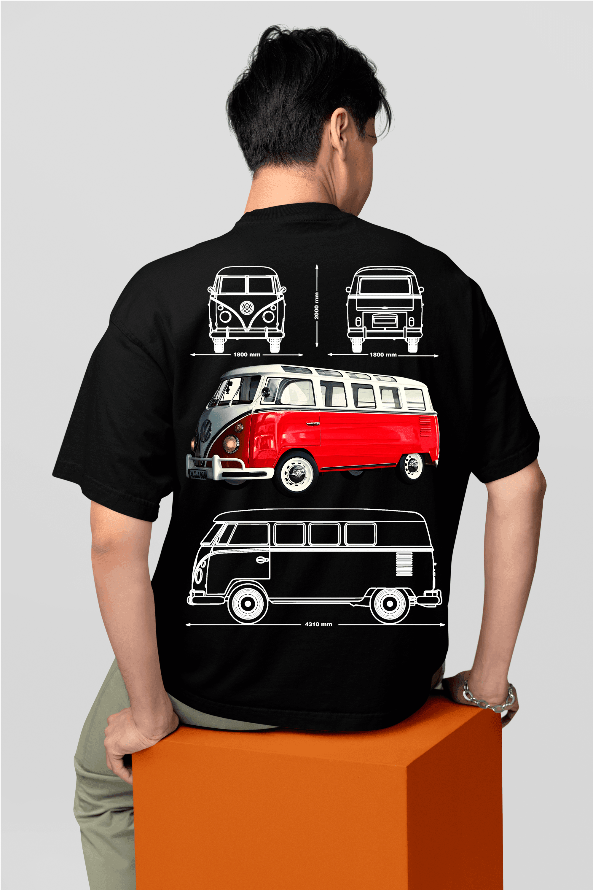 Camiseta Volkswagen Kombi - GTS100 - Loja GTS Customs