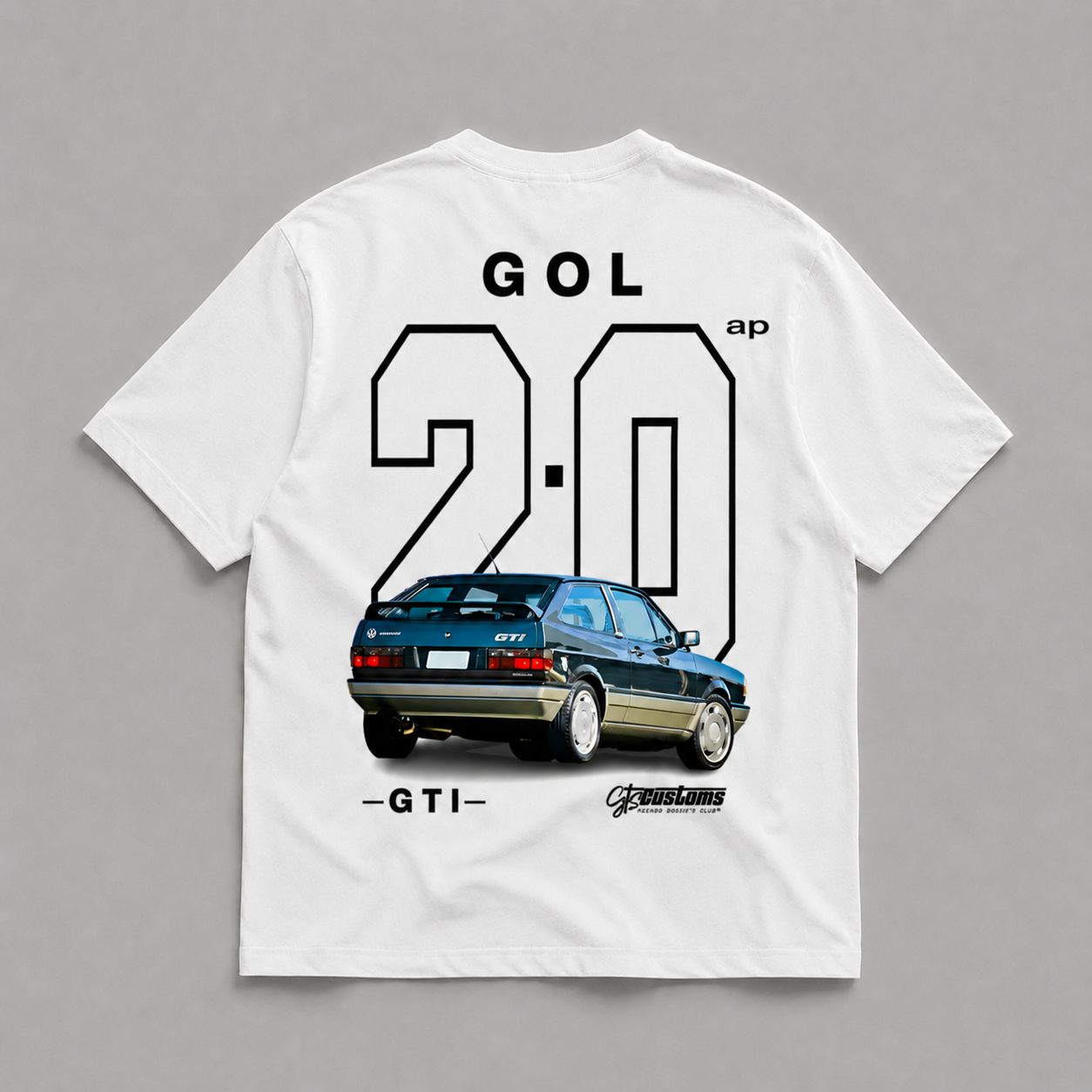 Camiseta Oversized Brasil - GOL GTI