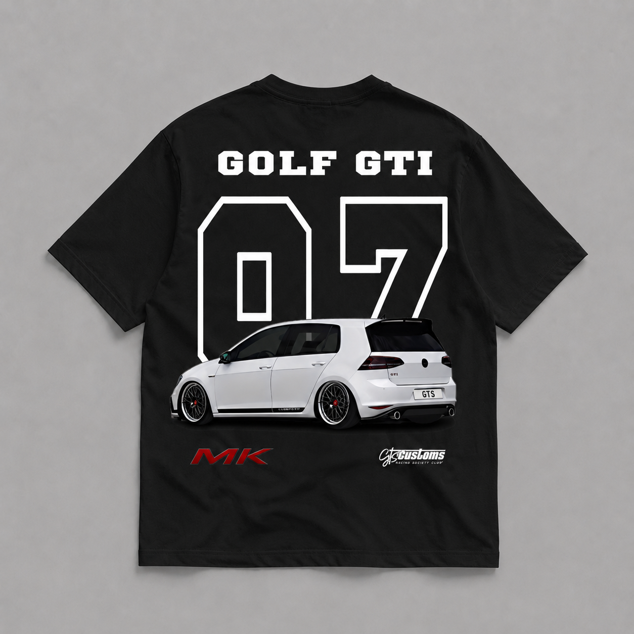 Camiseta Oversized Brasil - Golf GTI MK7