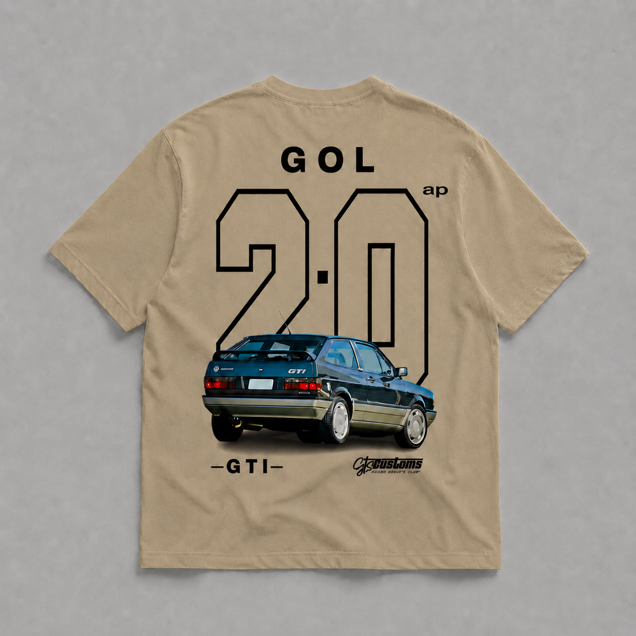 Camiseta Oversized Brasil - GOL GTI