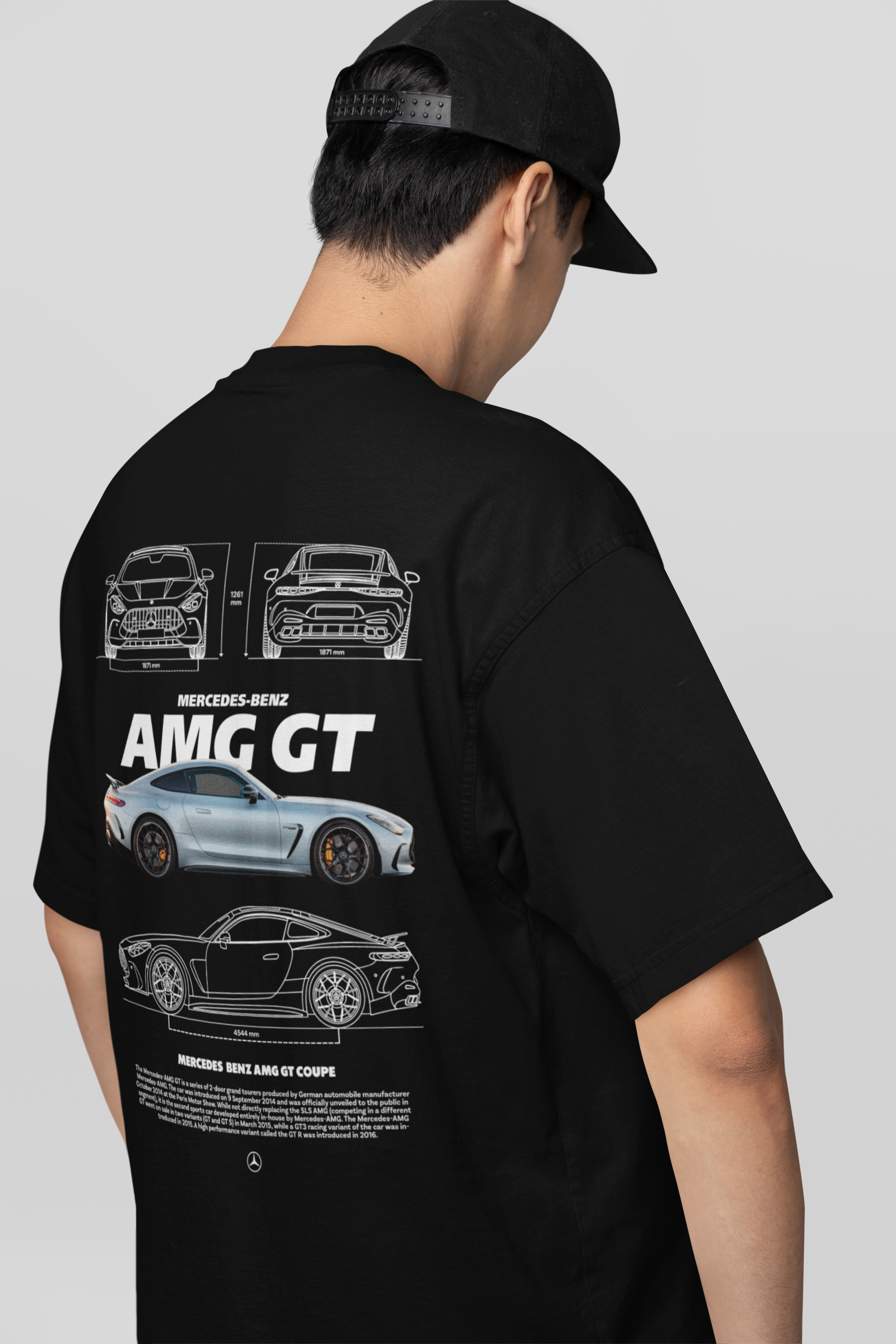 Camiseta AMG GT - GTS128 - Loja GTS Customs