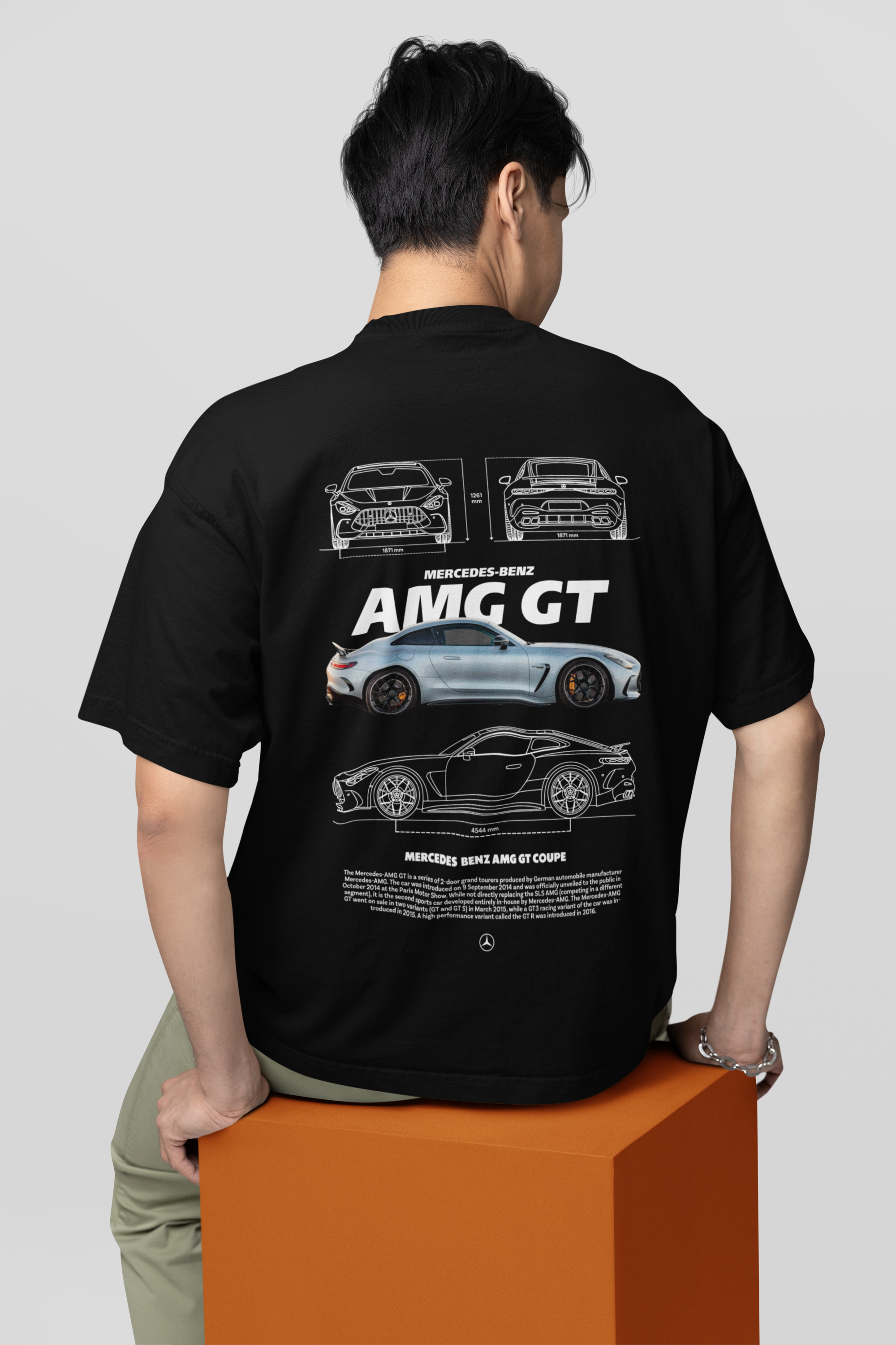 Camiseta AMG GT - GTS128 - Loja GTS Customs