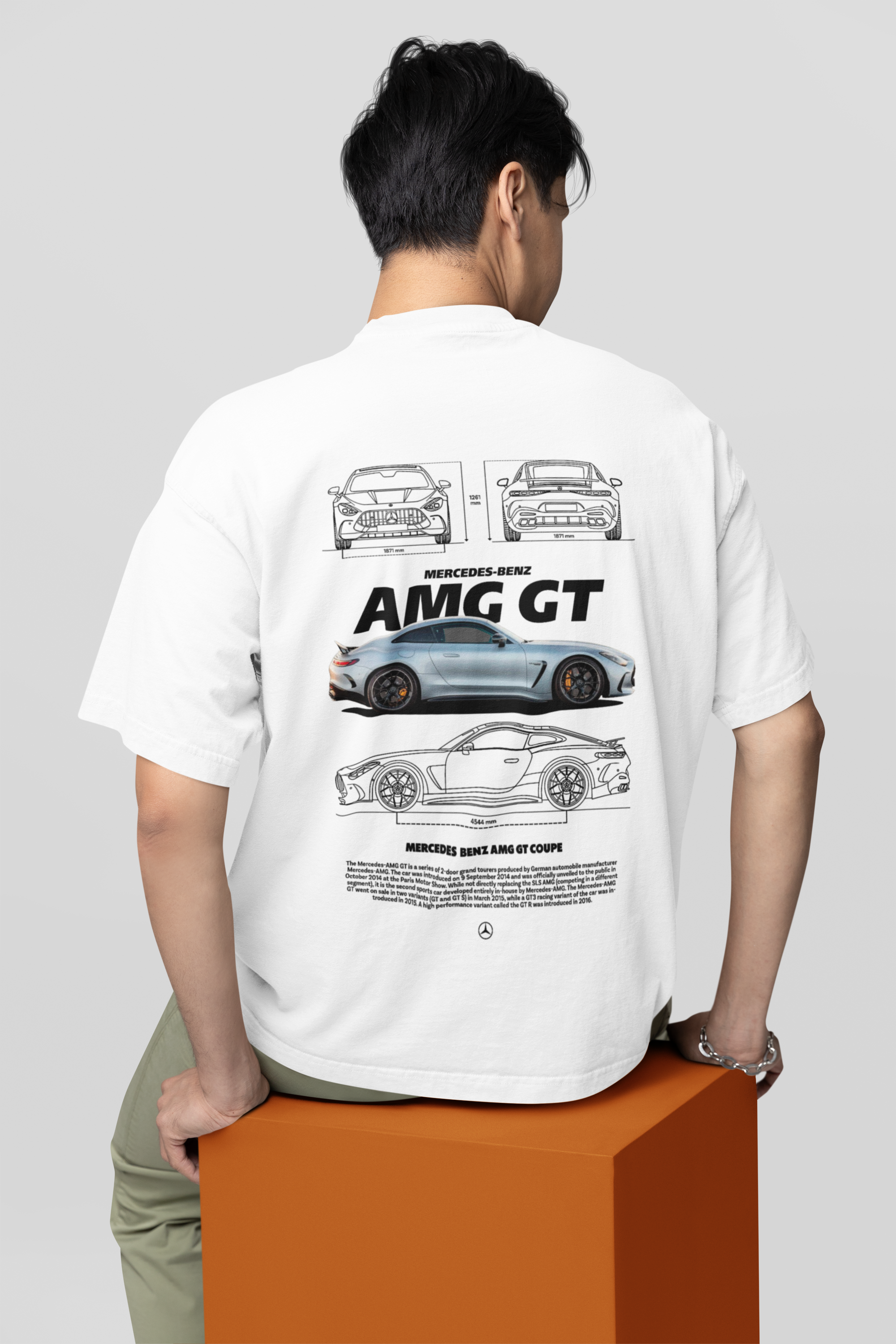Camiseta AMG GT - GTS128 - Loja GTS Customs