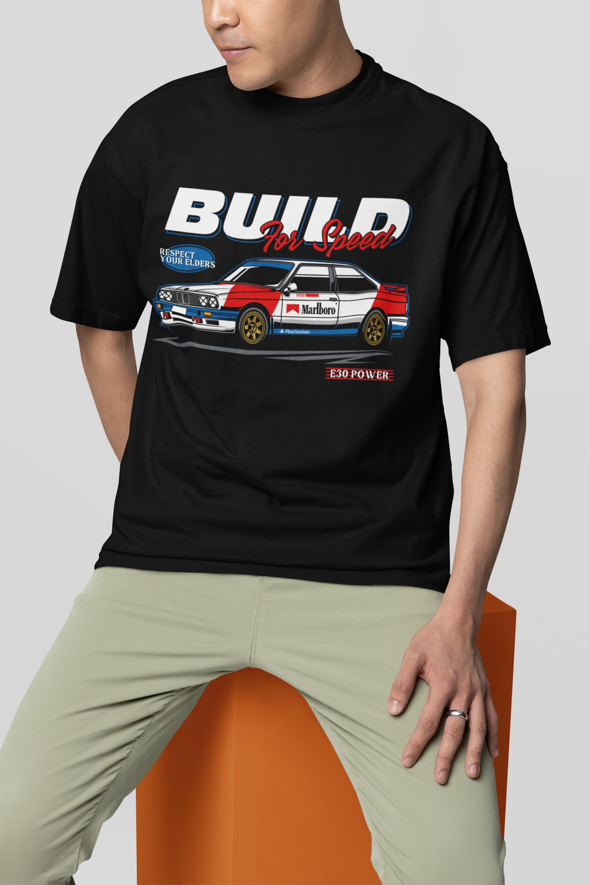 Camiseta BMW E30 - GTS120 - Loja GTS Customs
