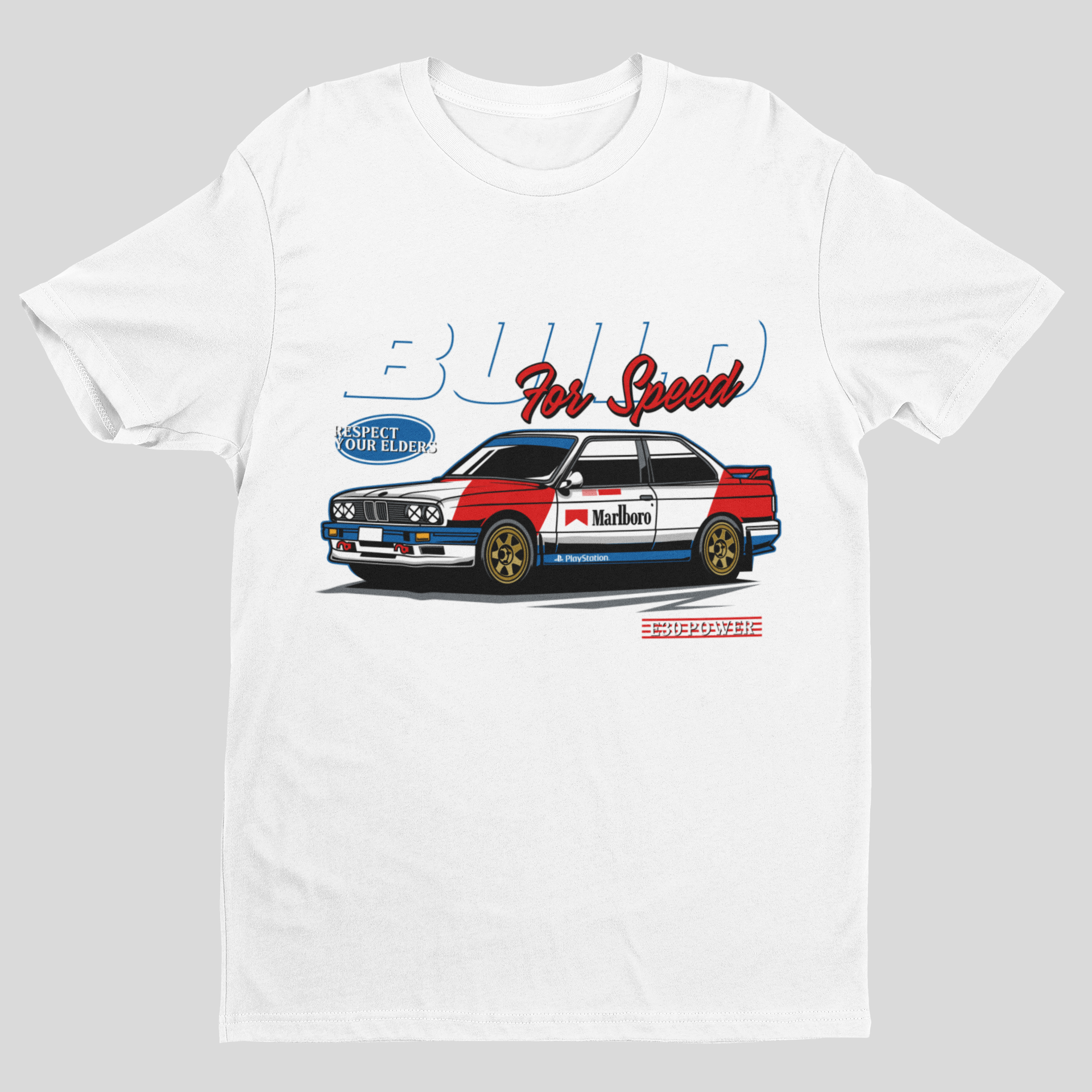 Camiseta BMW E30 - GTS120 - Loja GTS Customs