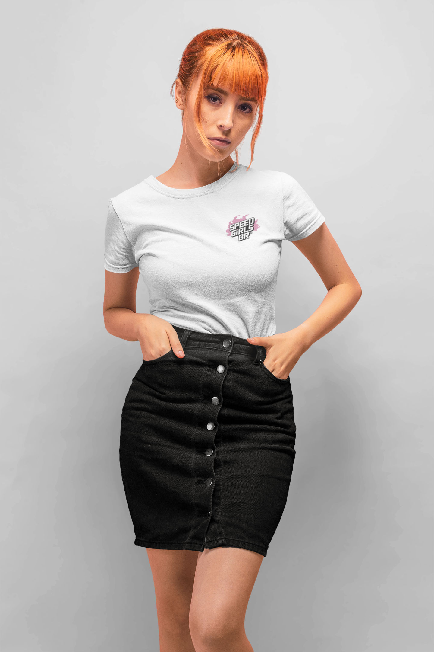 Camiseta Babylook Minimal 1 - Speed Girls BR - Loja GTS Customs