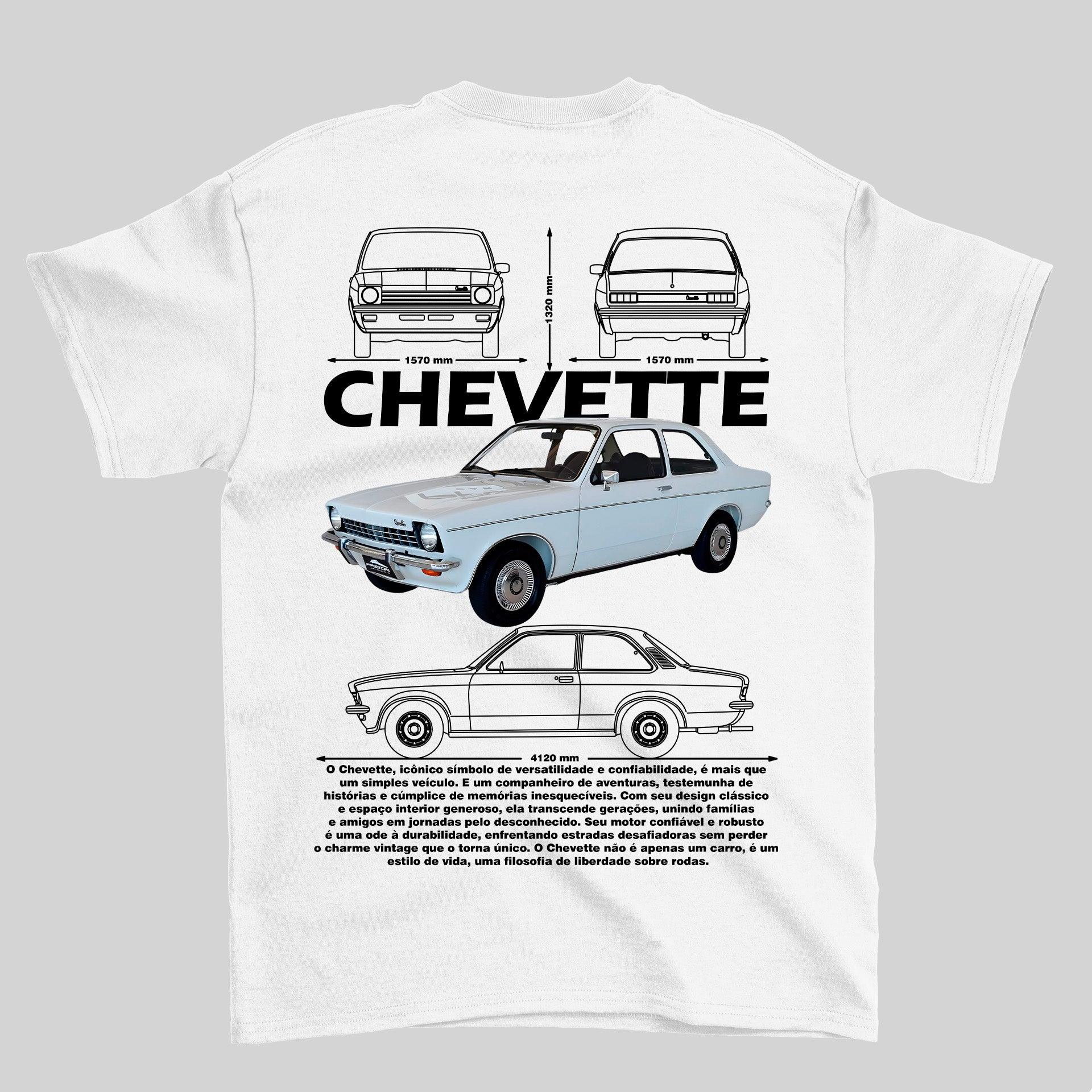Camiseta Chevrolet Chevette - GTS110 - Loja GTS Customs
