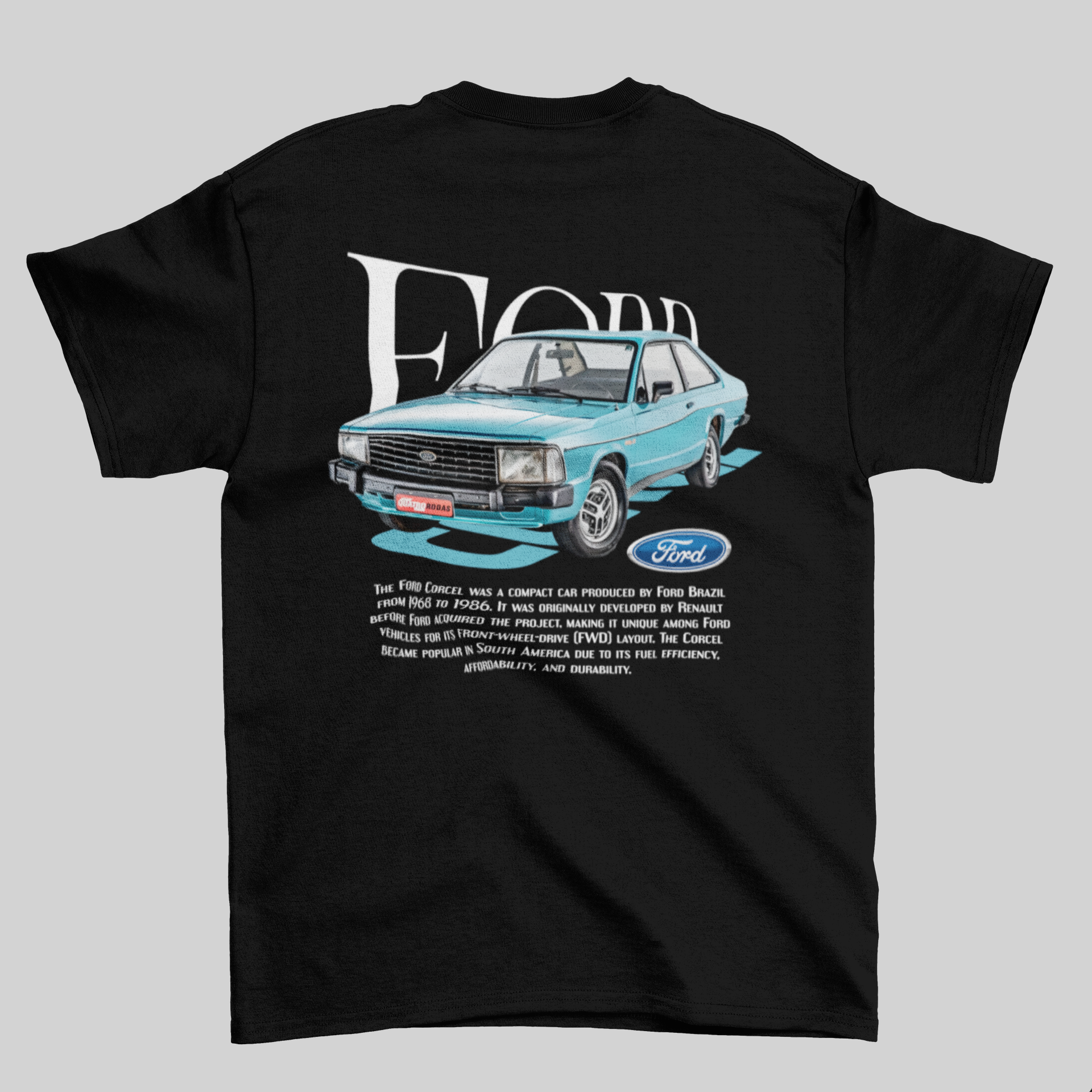 Camiseta Ford Corcel - GTS139 - Loja GTS Customs