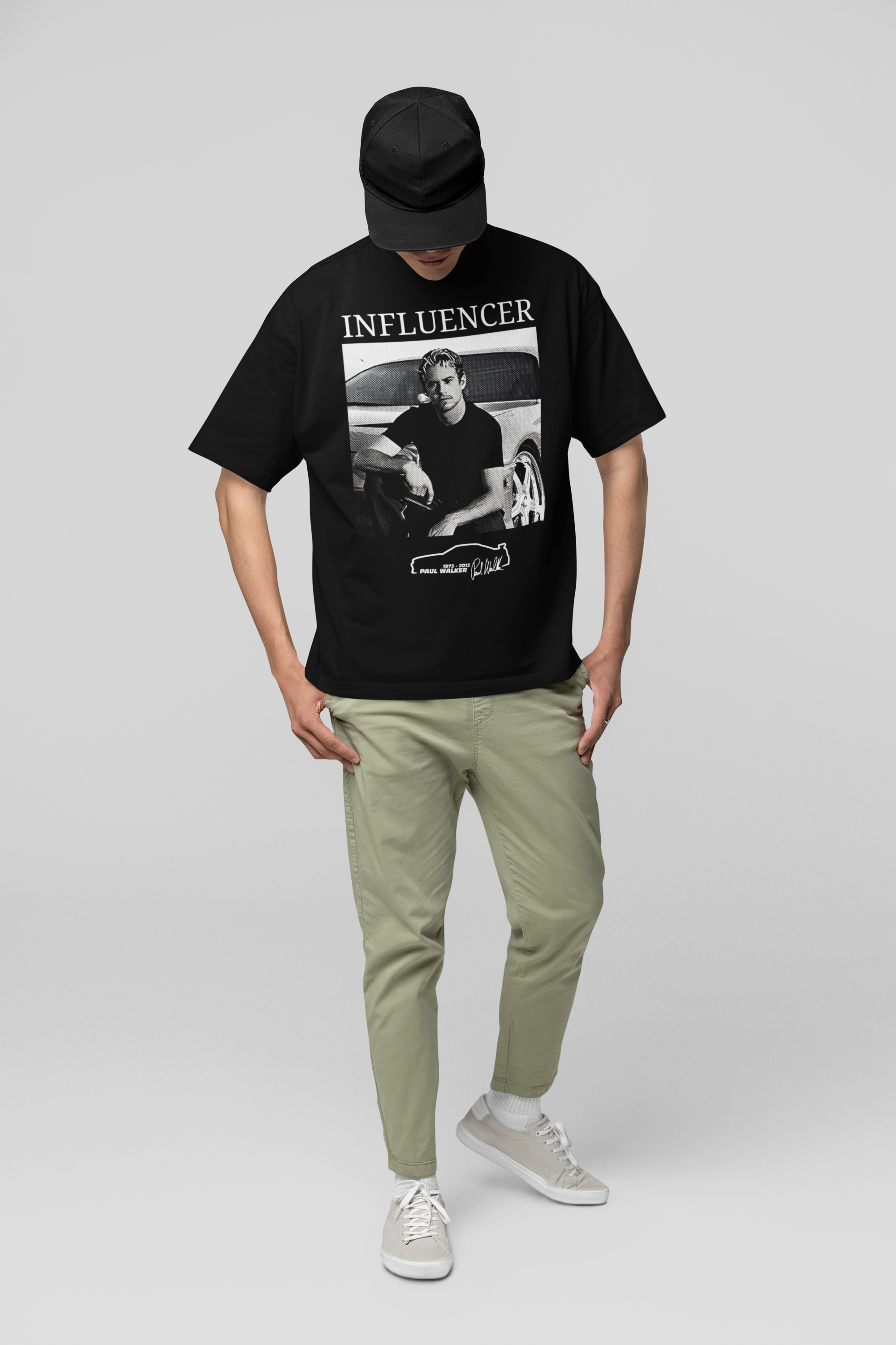 Camiseta Influencer Paul Walker - GTS133 - Loja GTS Customs