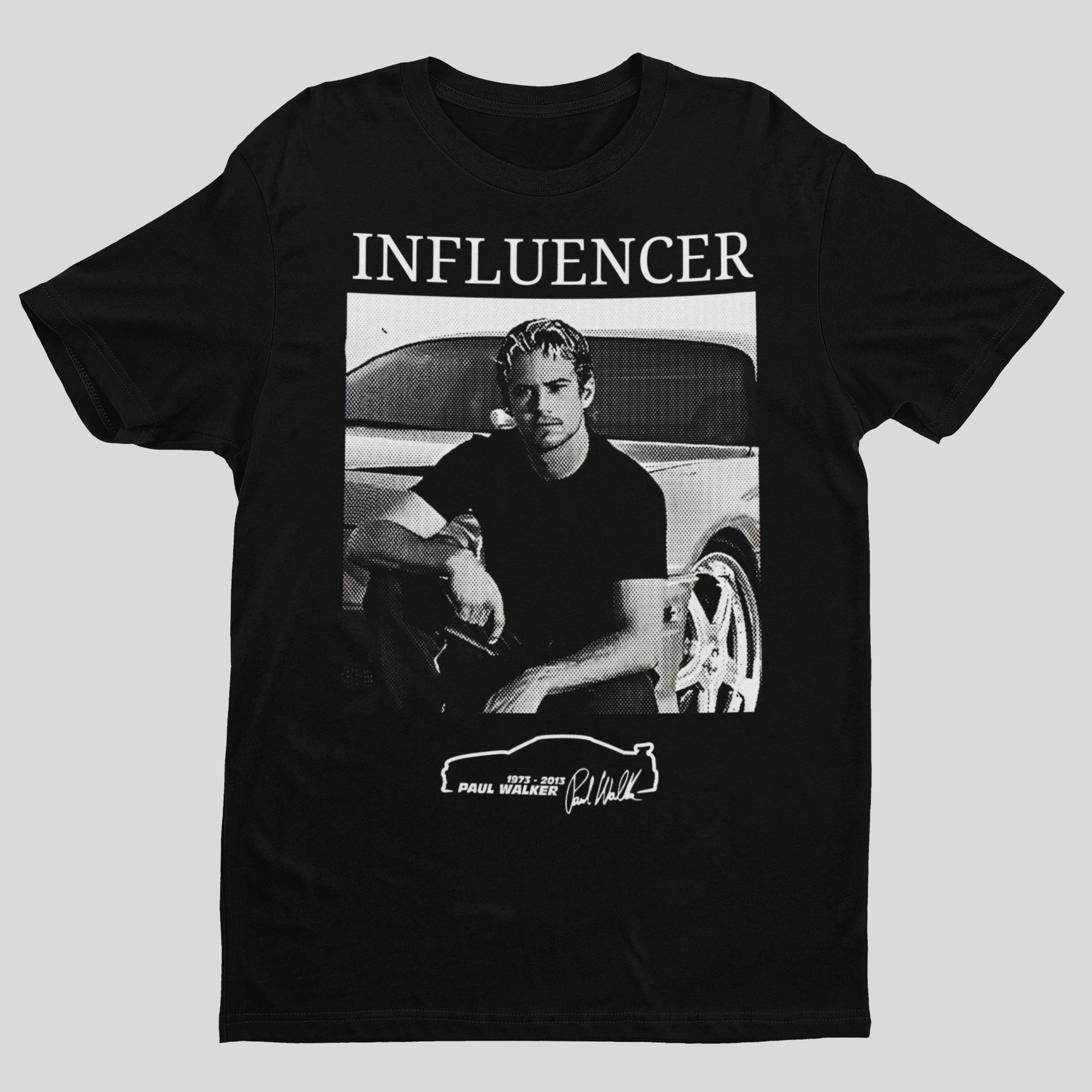 Camiseta Influencer Paul Walker - GTS133 - Loja GTS Customs