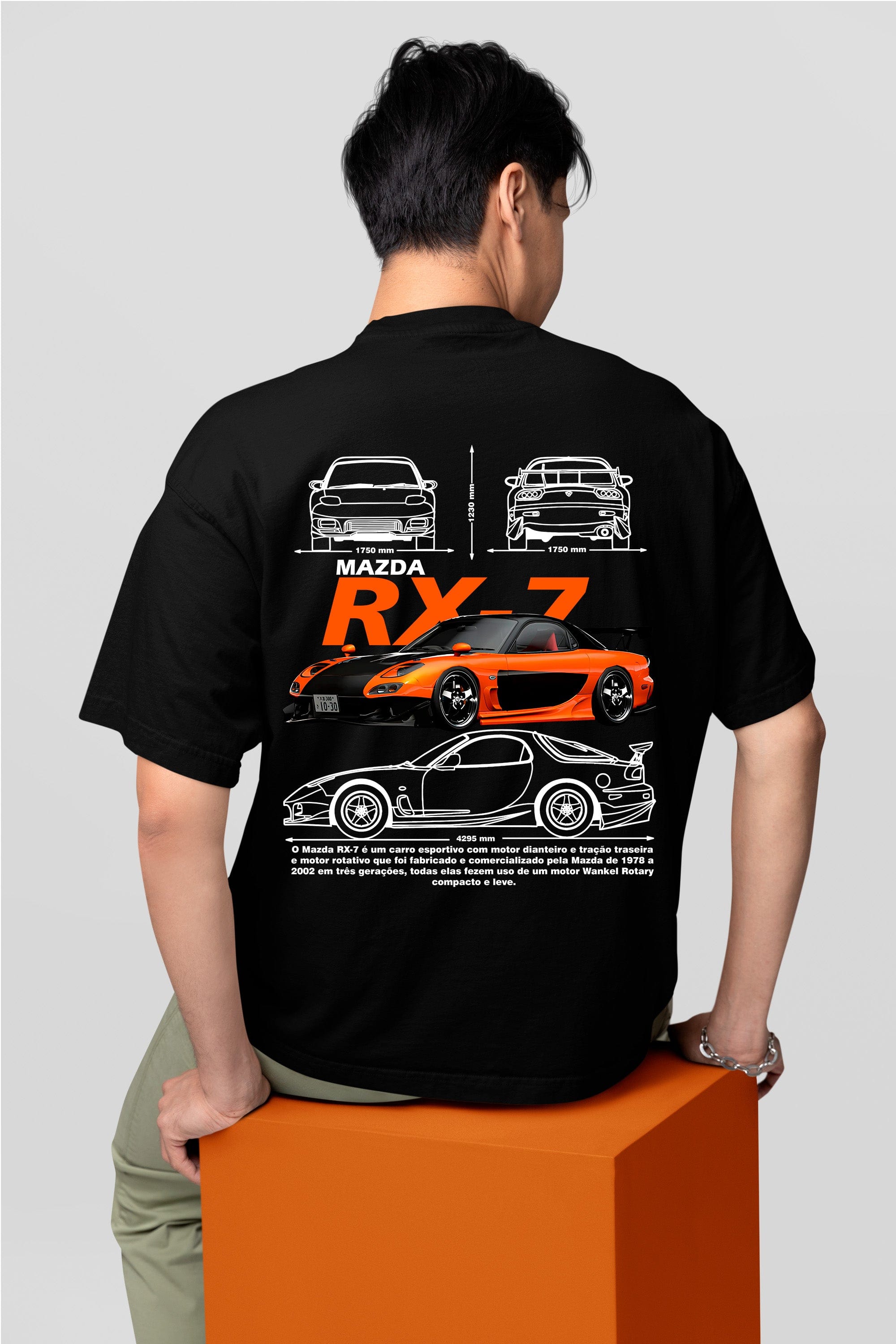 Camiseta Mazda RX7 VeilSide do Han - GTS113 - Loja GTS Customs
