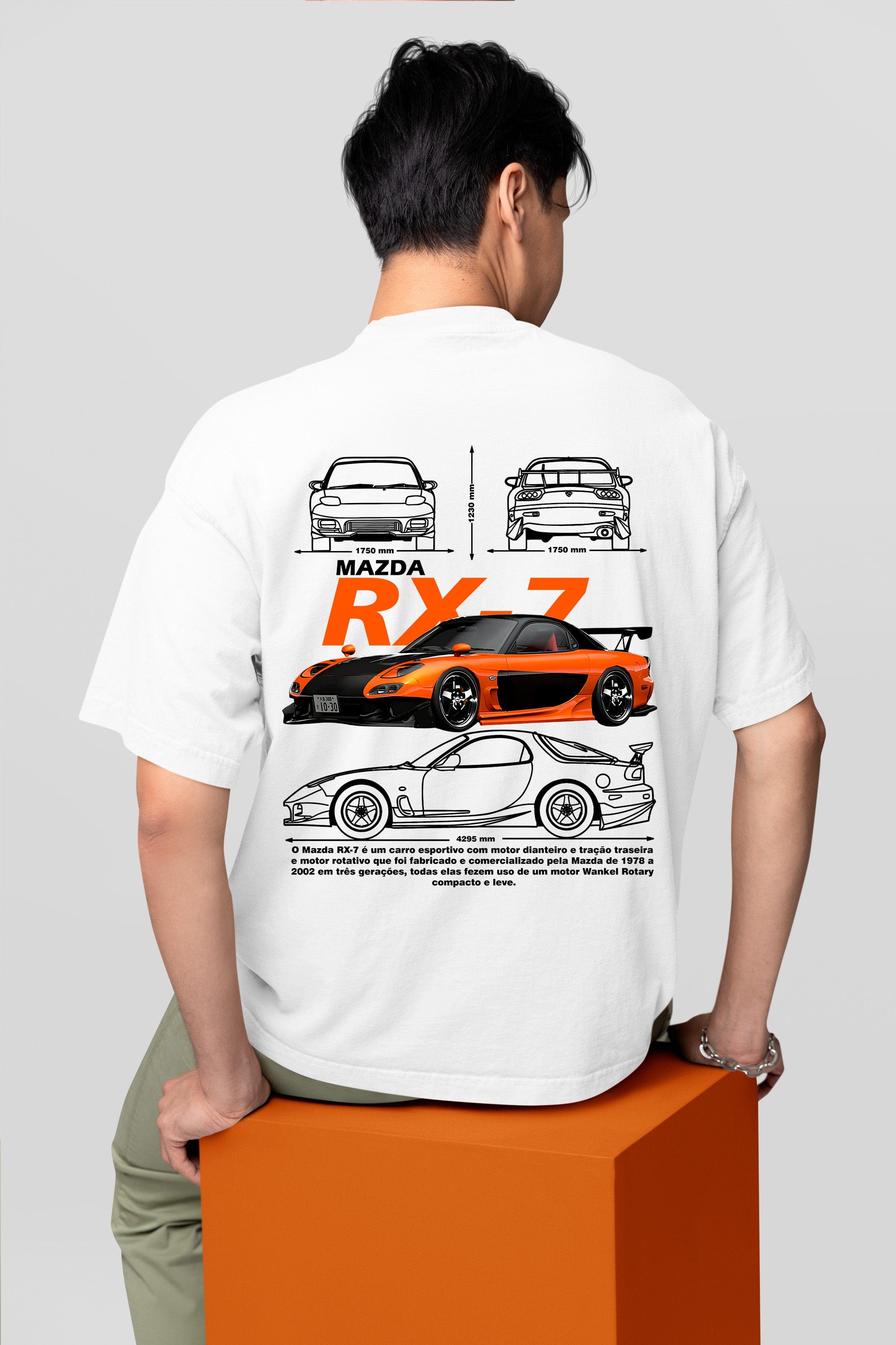 Camiseta Mazda RX7 VeilSide do Han - GTS113 - Loja GTS Customs